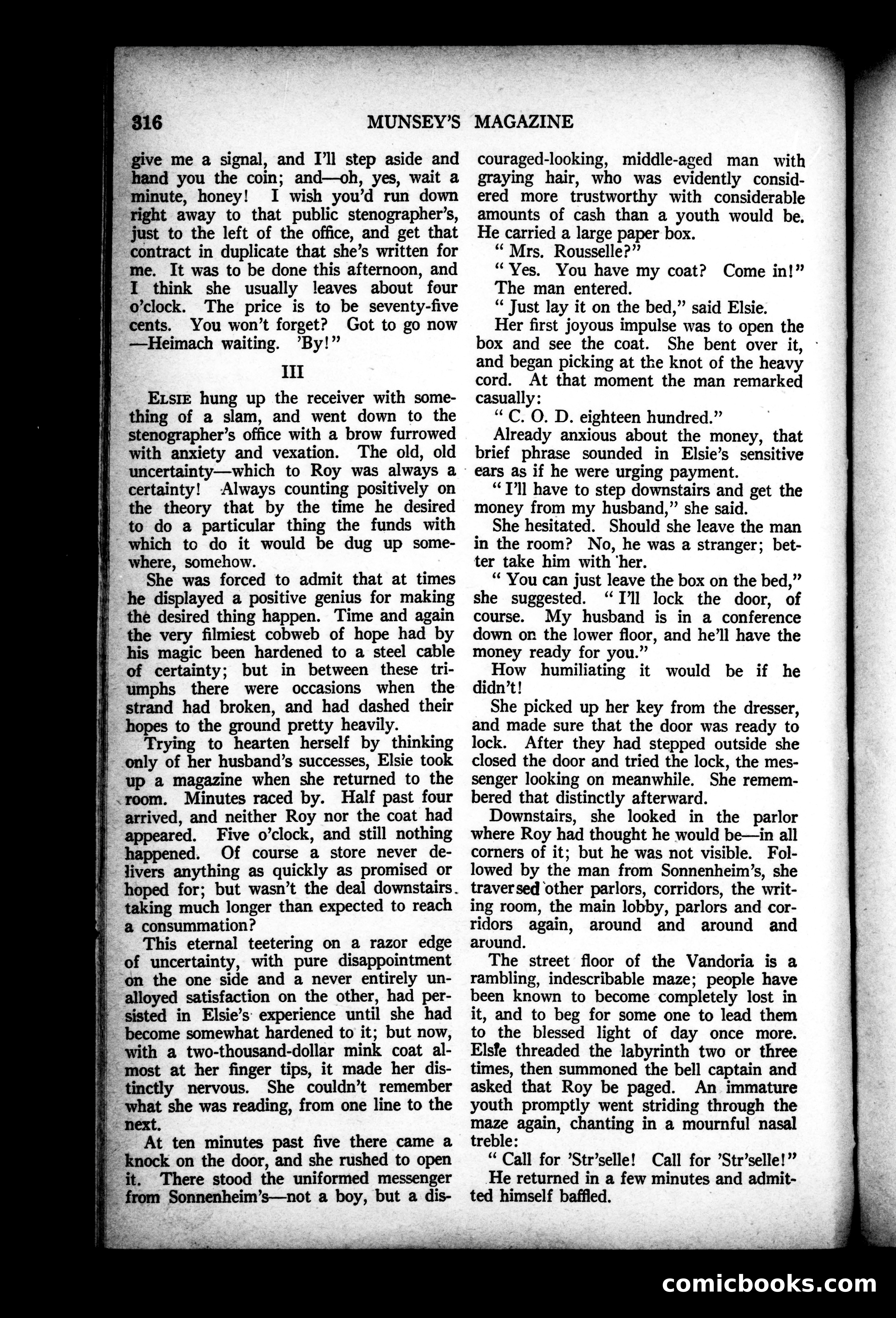 Munsey's Magazine, July 1926 — page 124 of 192
