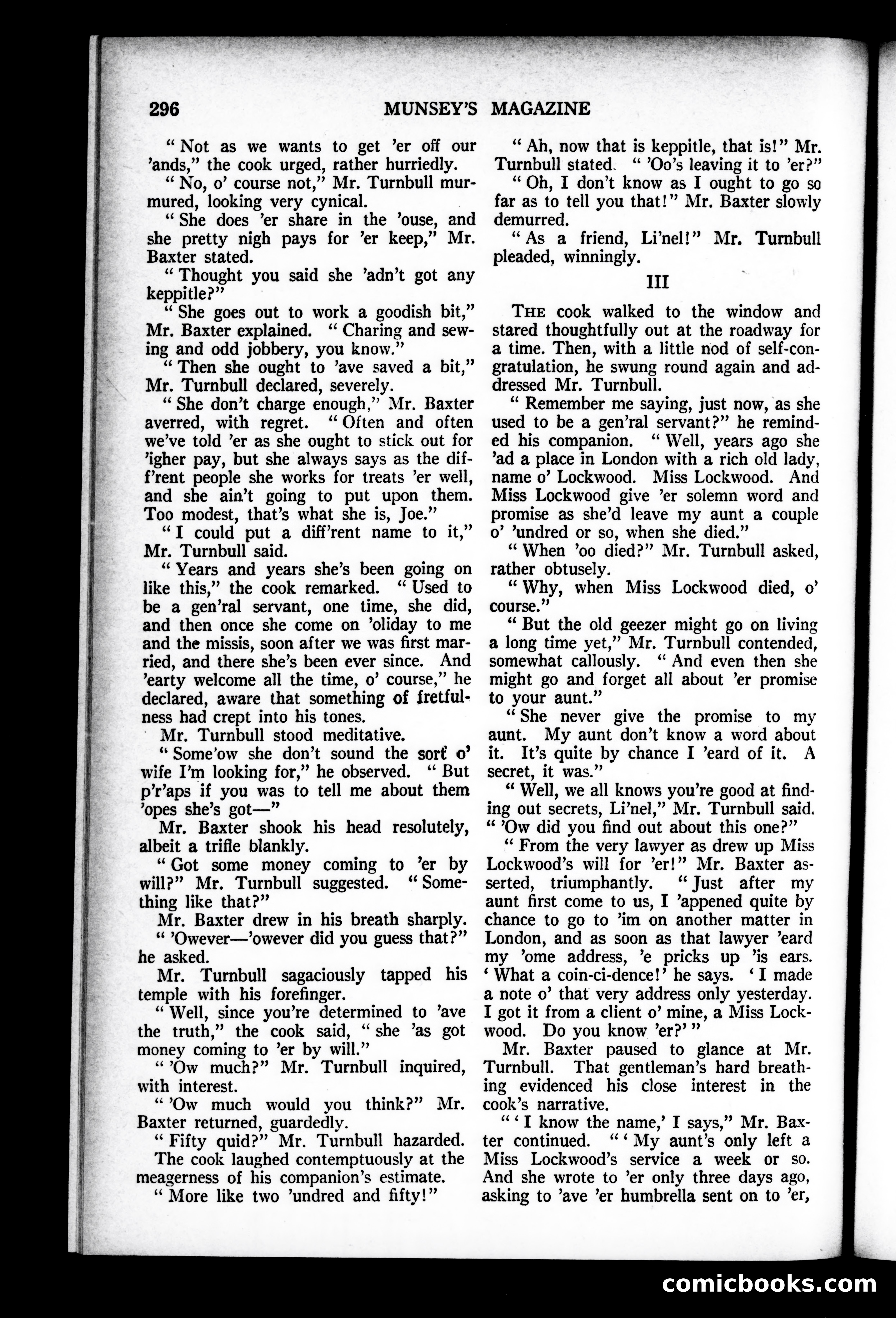 Munsey's Magazine, November 1926 — page 104 of 191