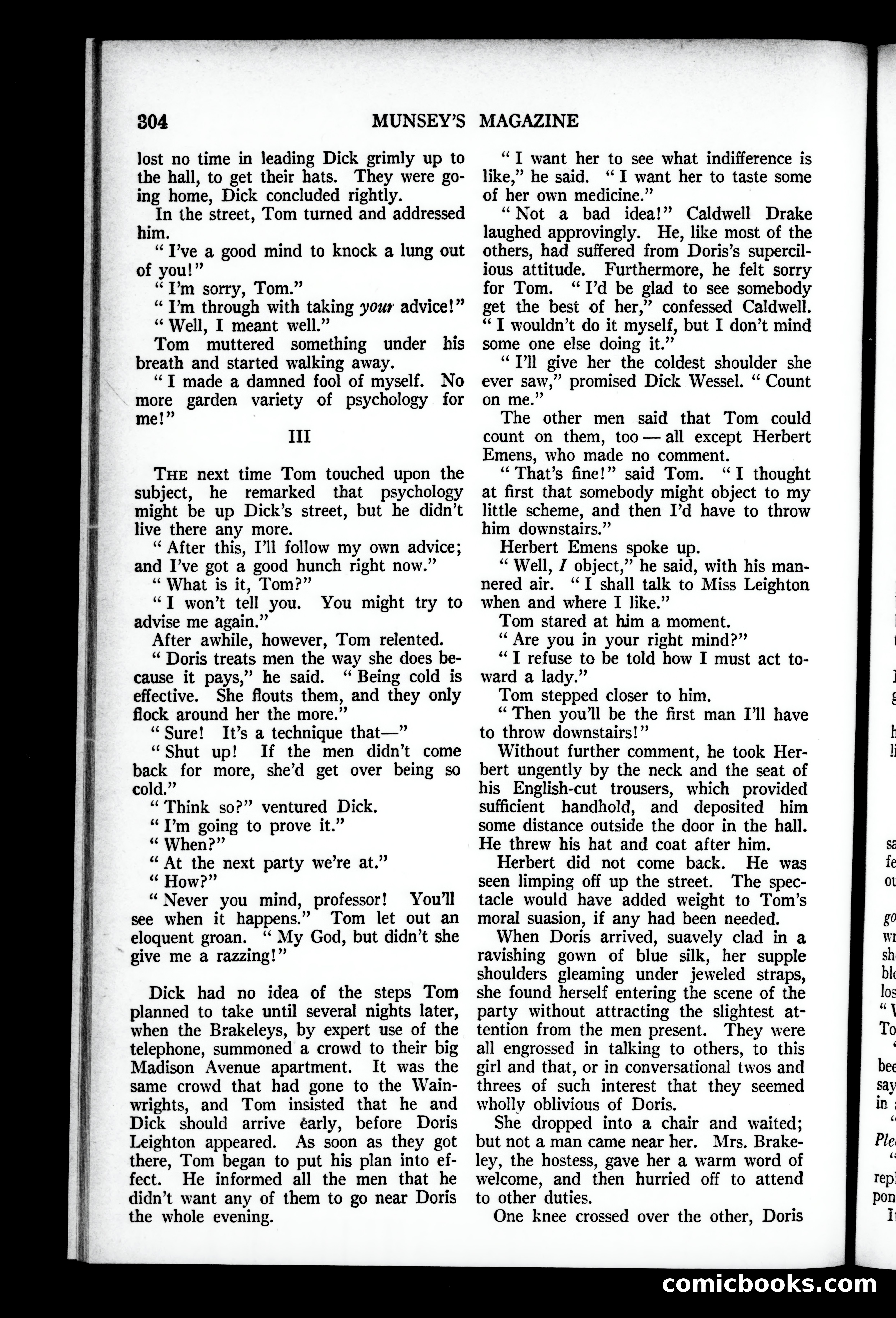 Munsey's Magazine, November 1926 — page 112 of 191