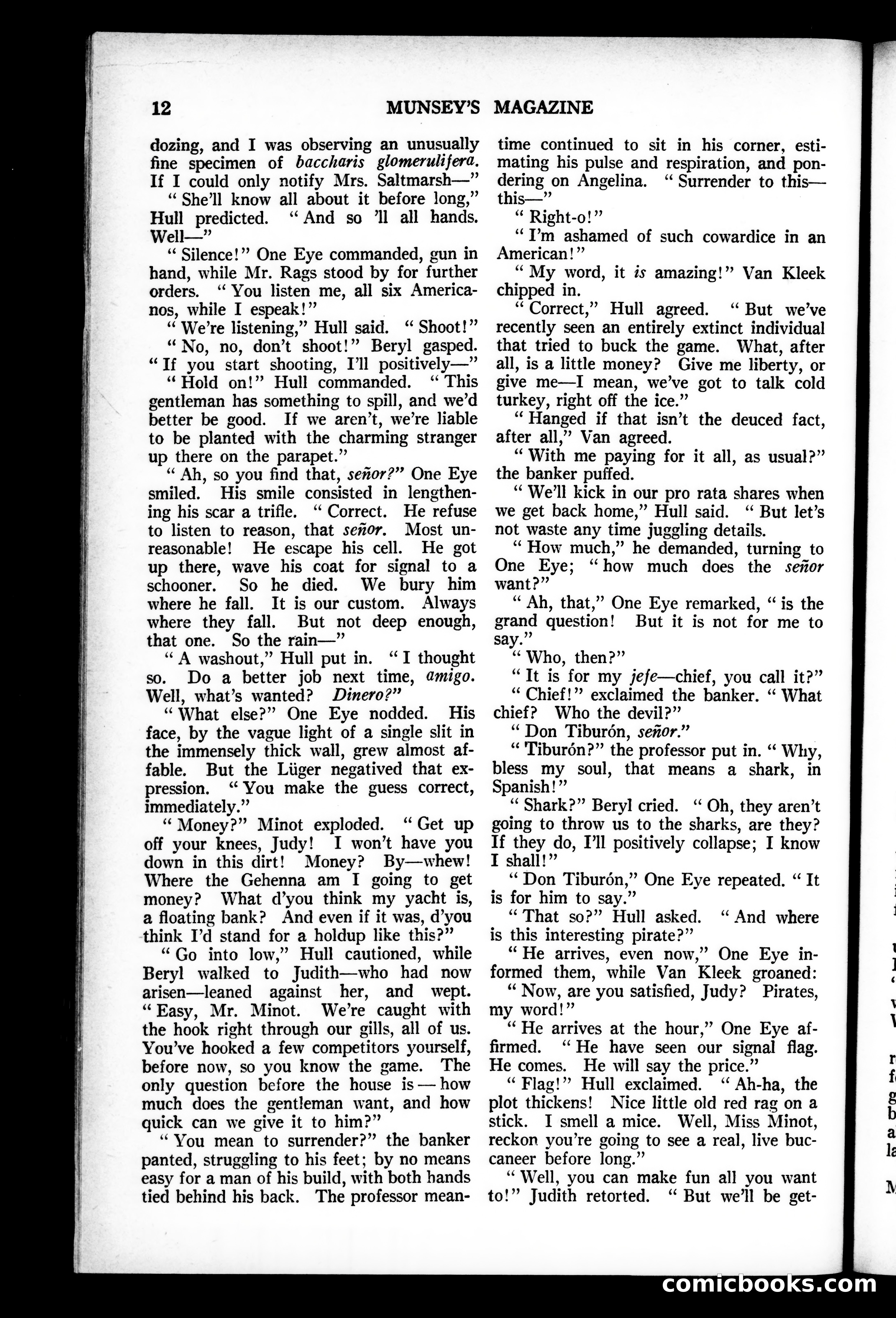 Munsey's Magazine, February 1927 — page 12 of 191