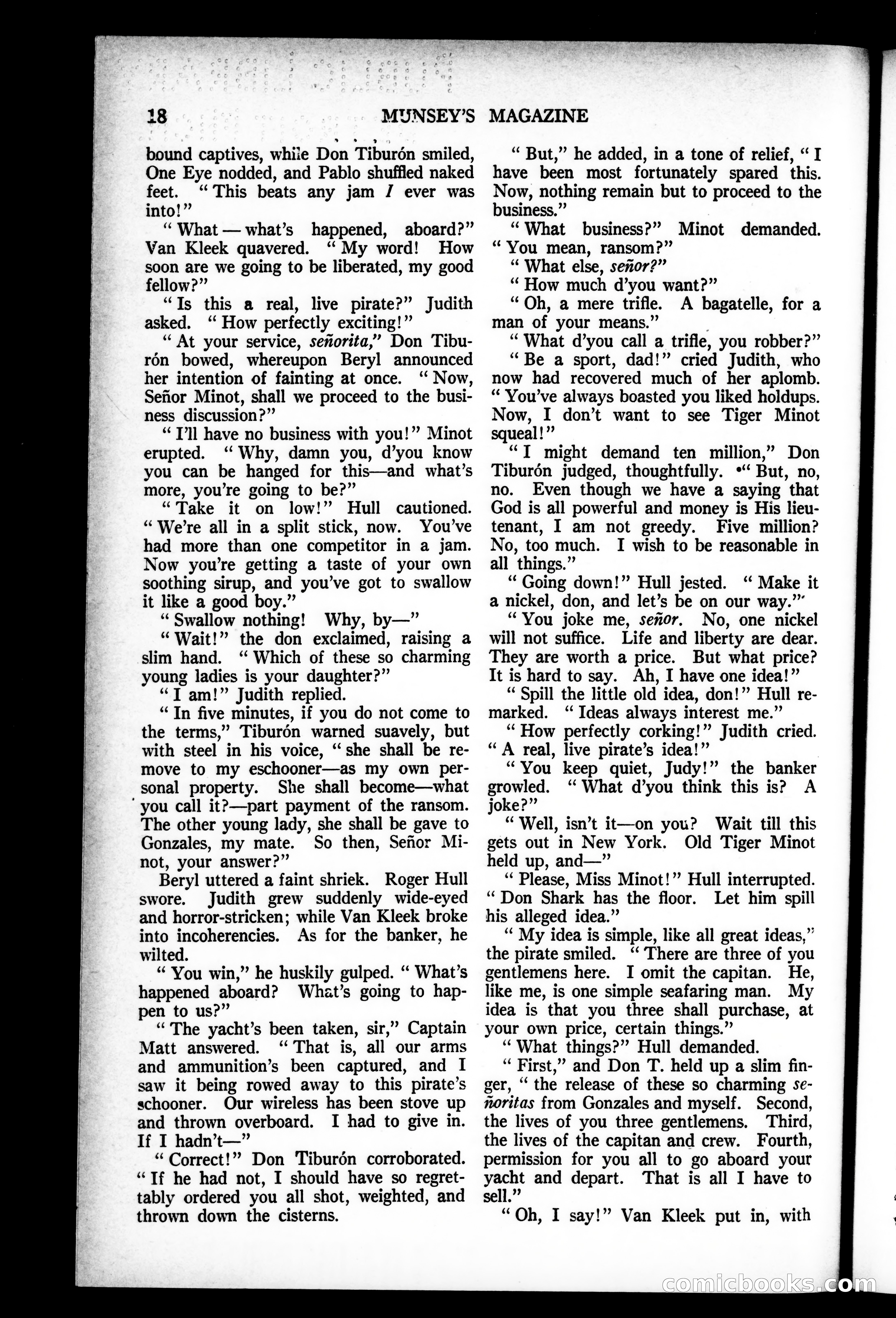 Munsey's Magazine, February 1927 — page 18 of 191