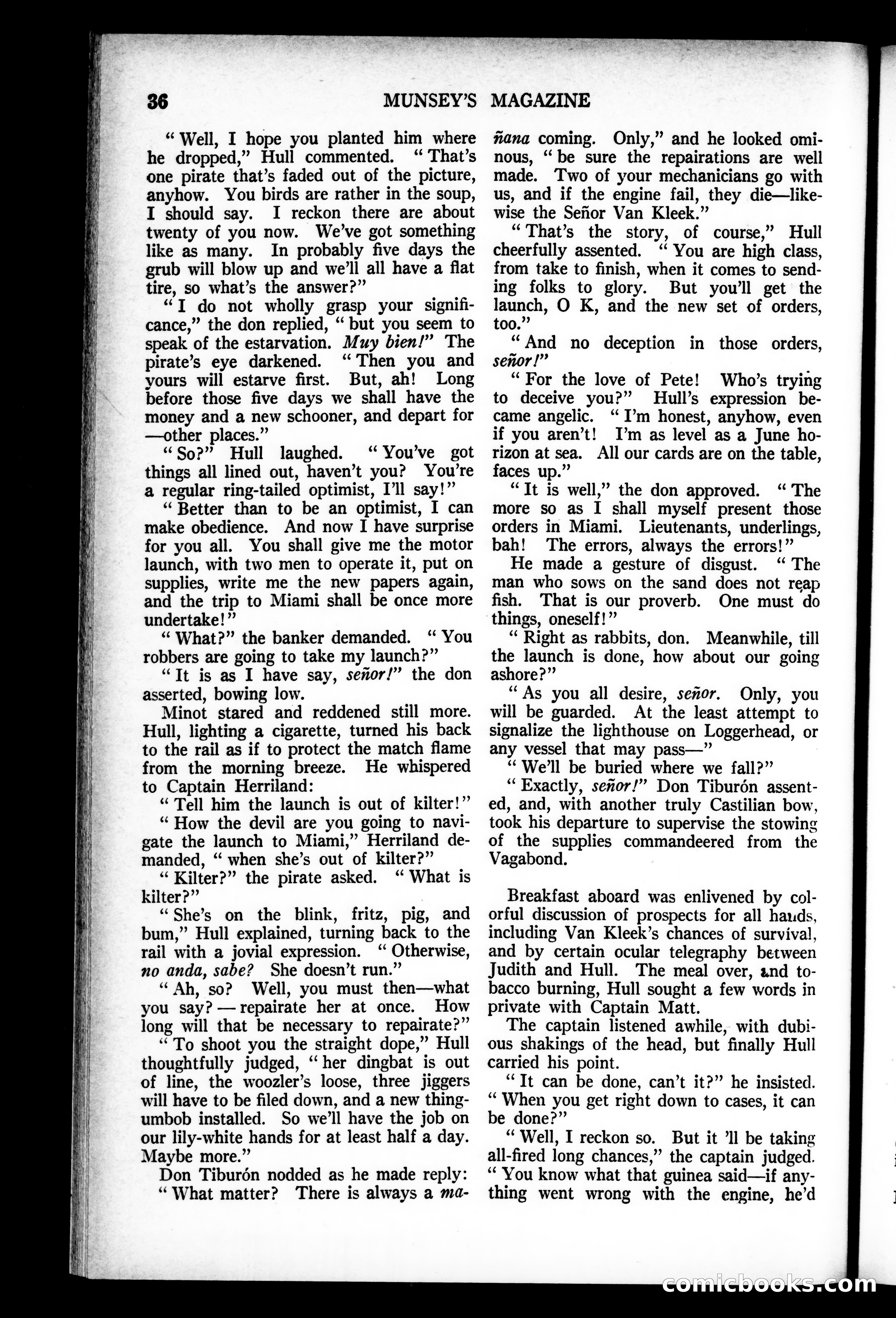 Munsey's Magazine, February 1927 — page 36 of 191