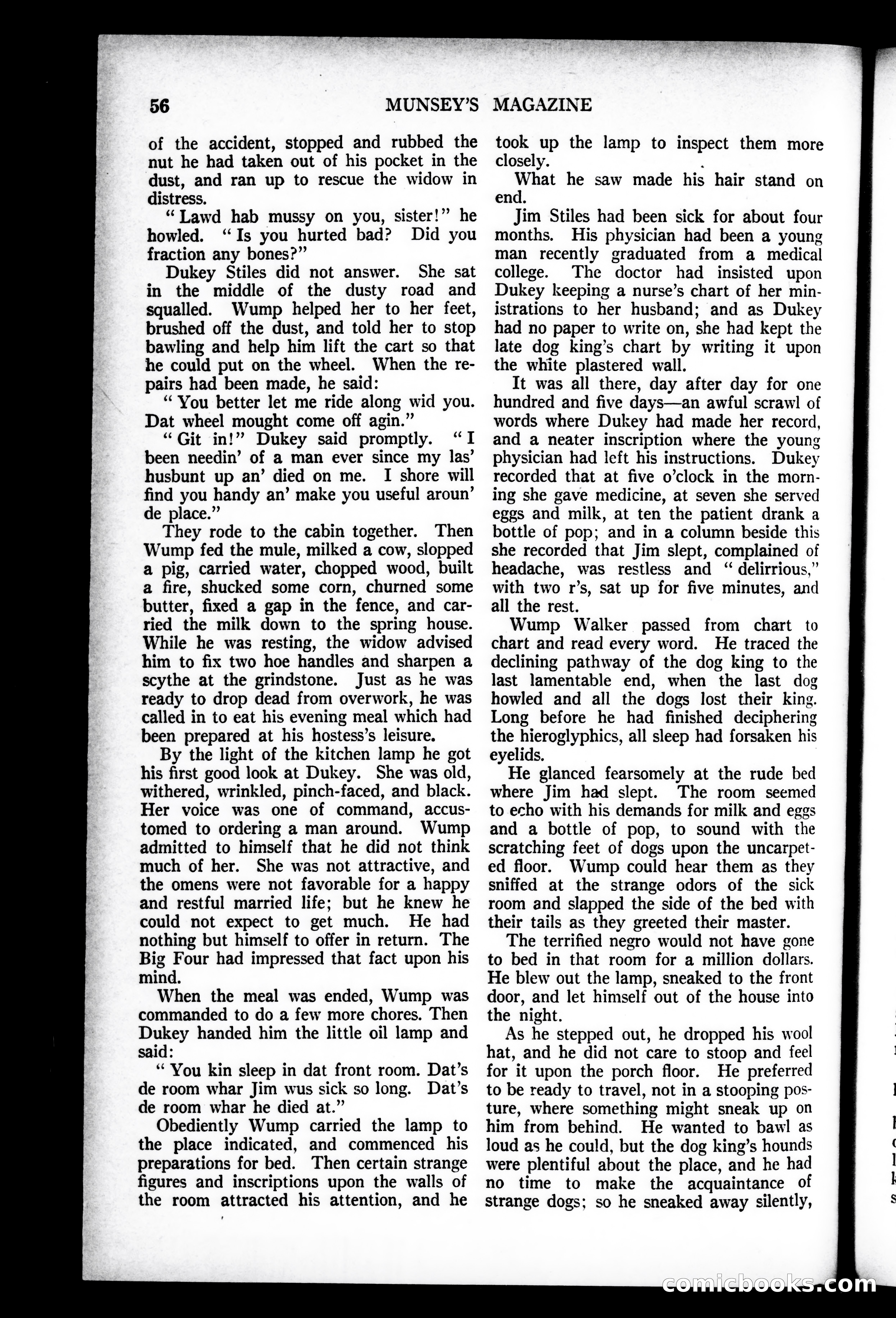 Munsey's Magazine, February 1927 — page 56 of 191