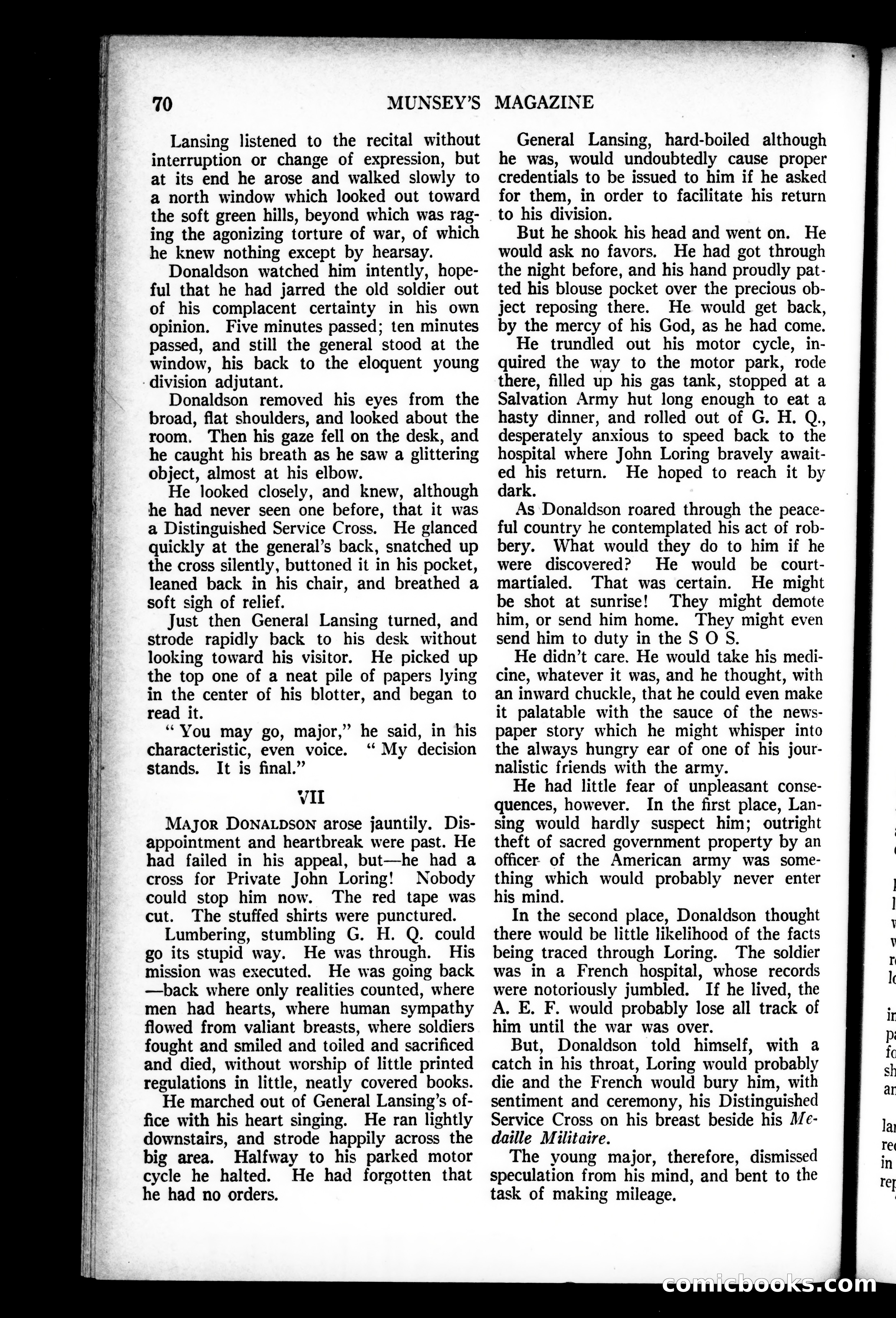 Munsey's Magazine, February 1927 — page 70 of 191