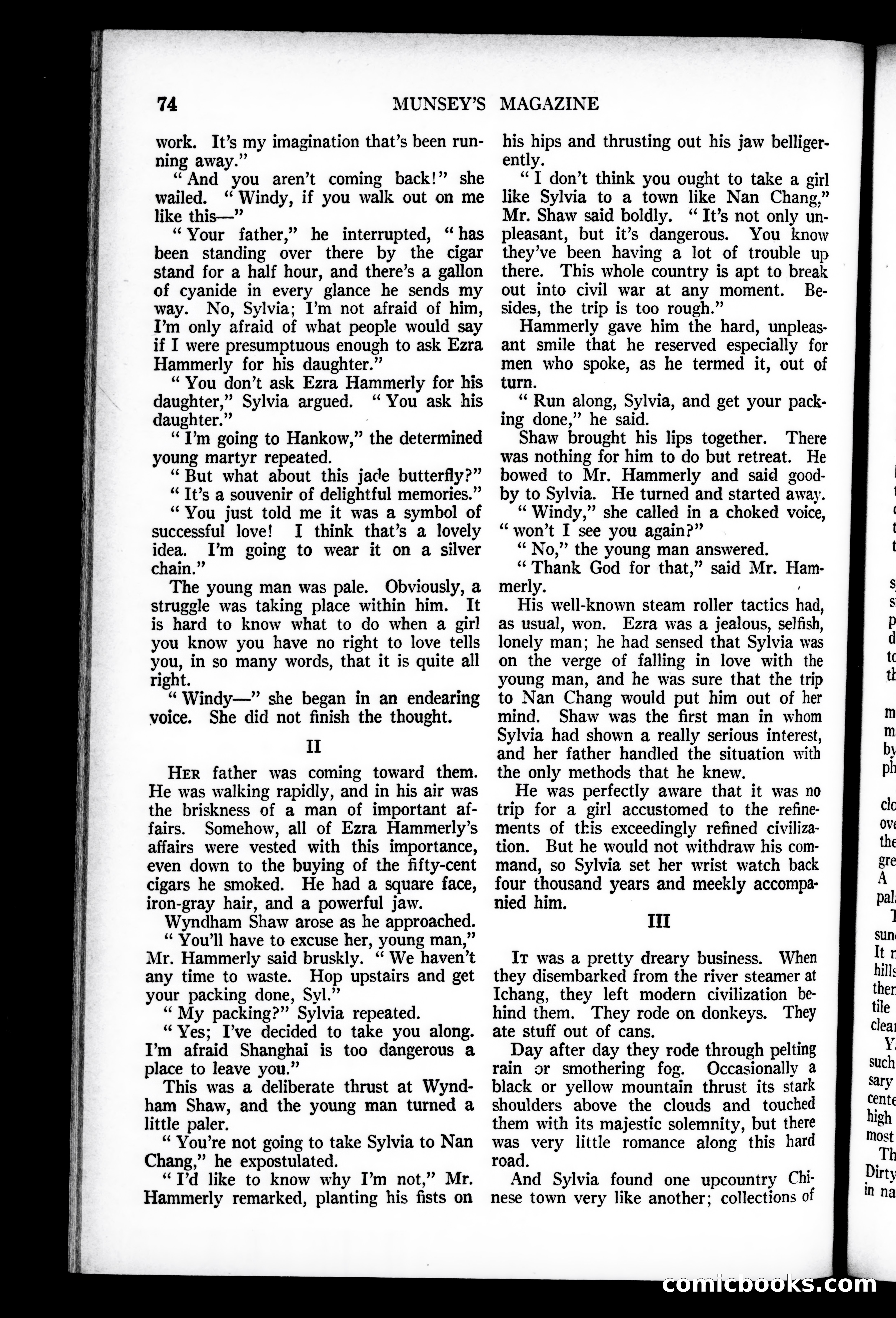 Munsey's Magazine, February 1927 — page 74 of 191