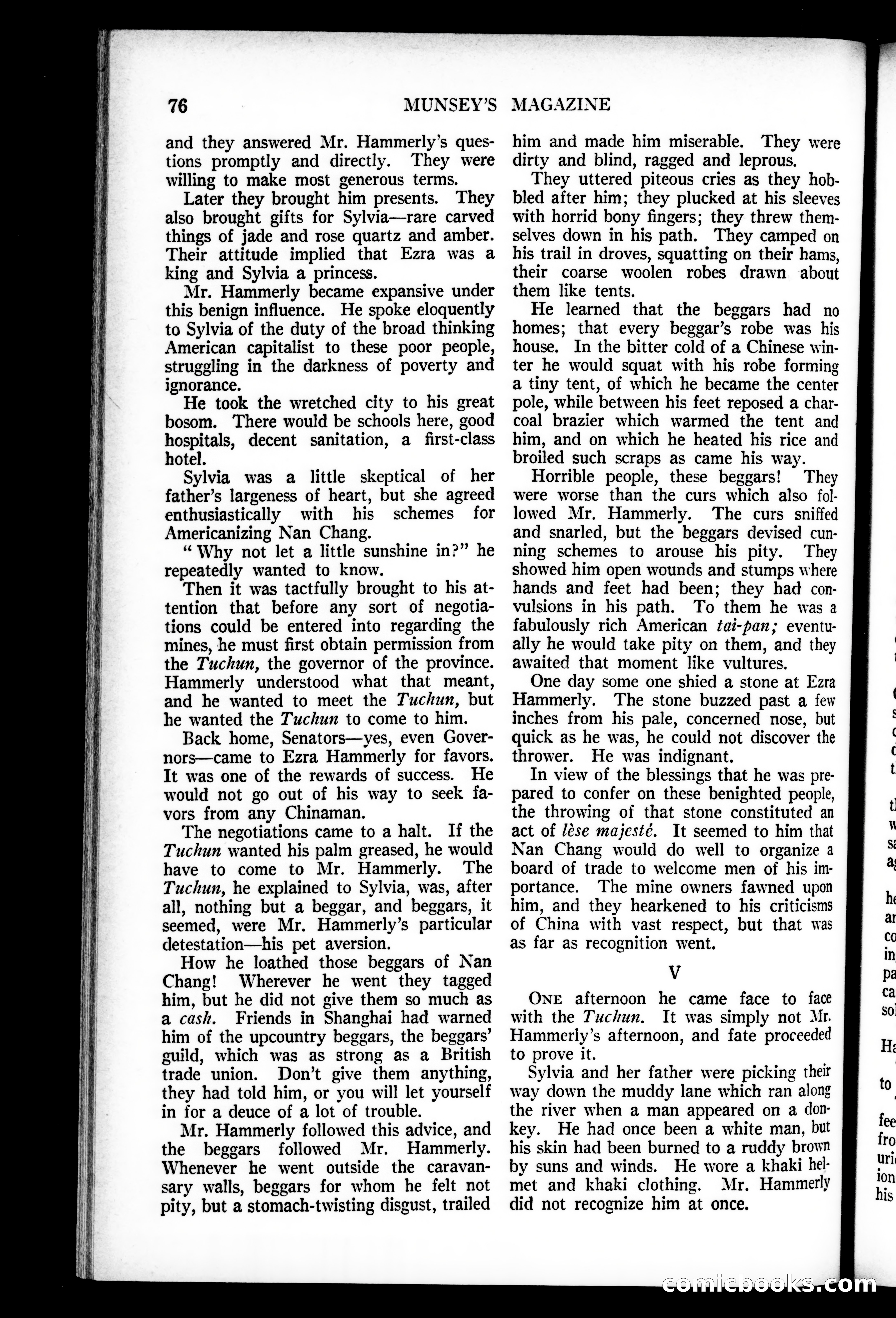 Munsey's Magazine, February 1927 — page 76 of 191