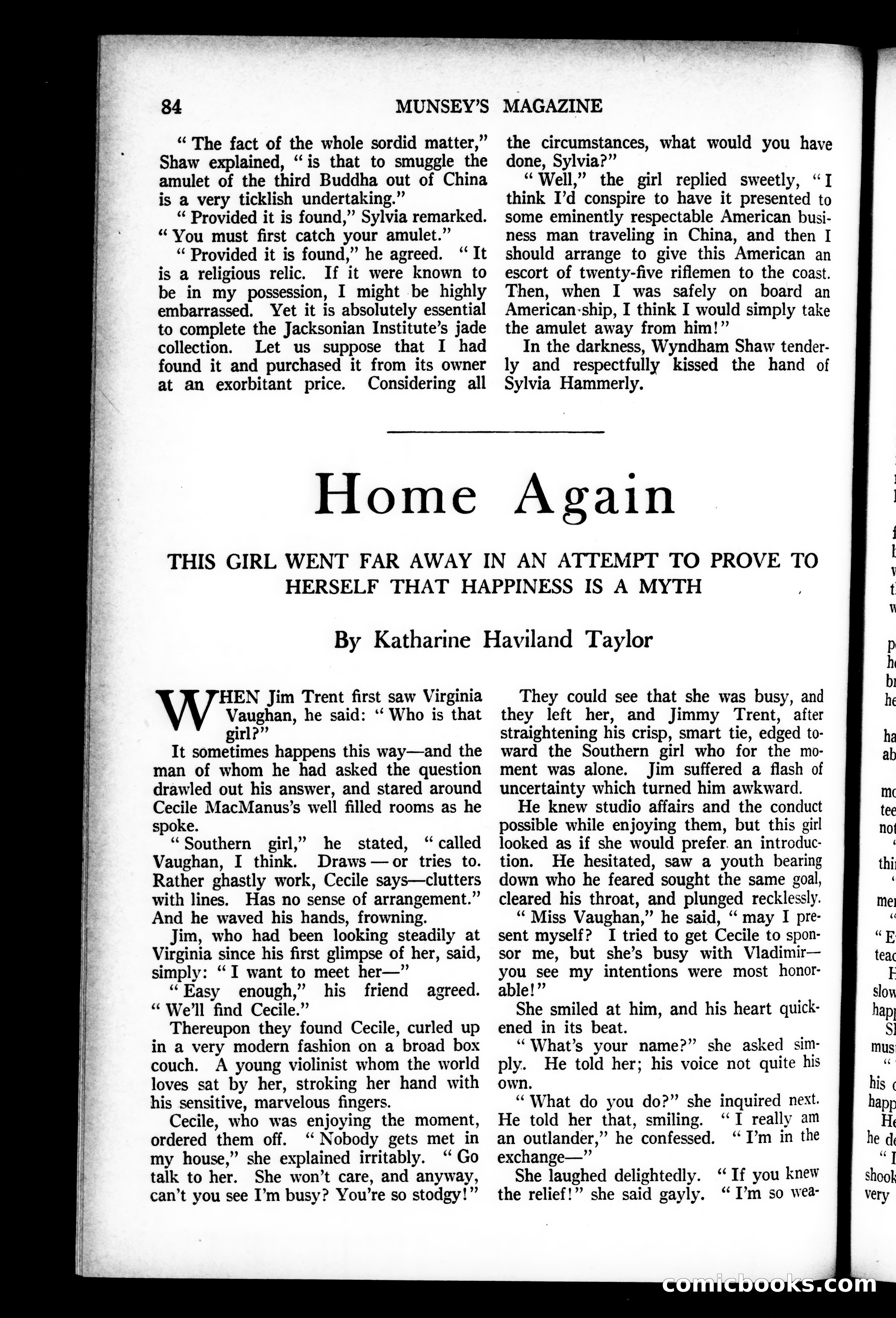 Munsey's Magazine, February 1927 — page 84 of 191