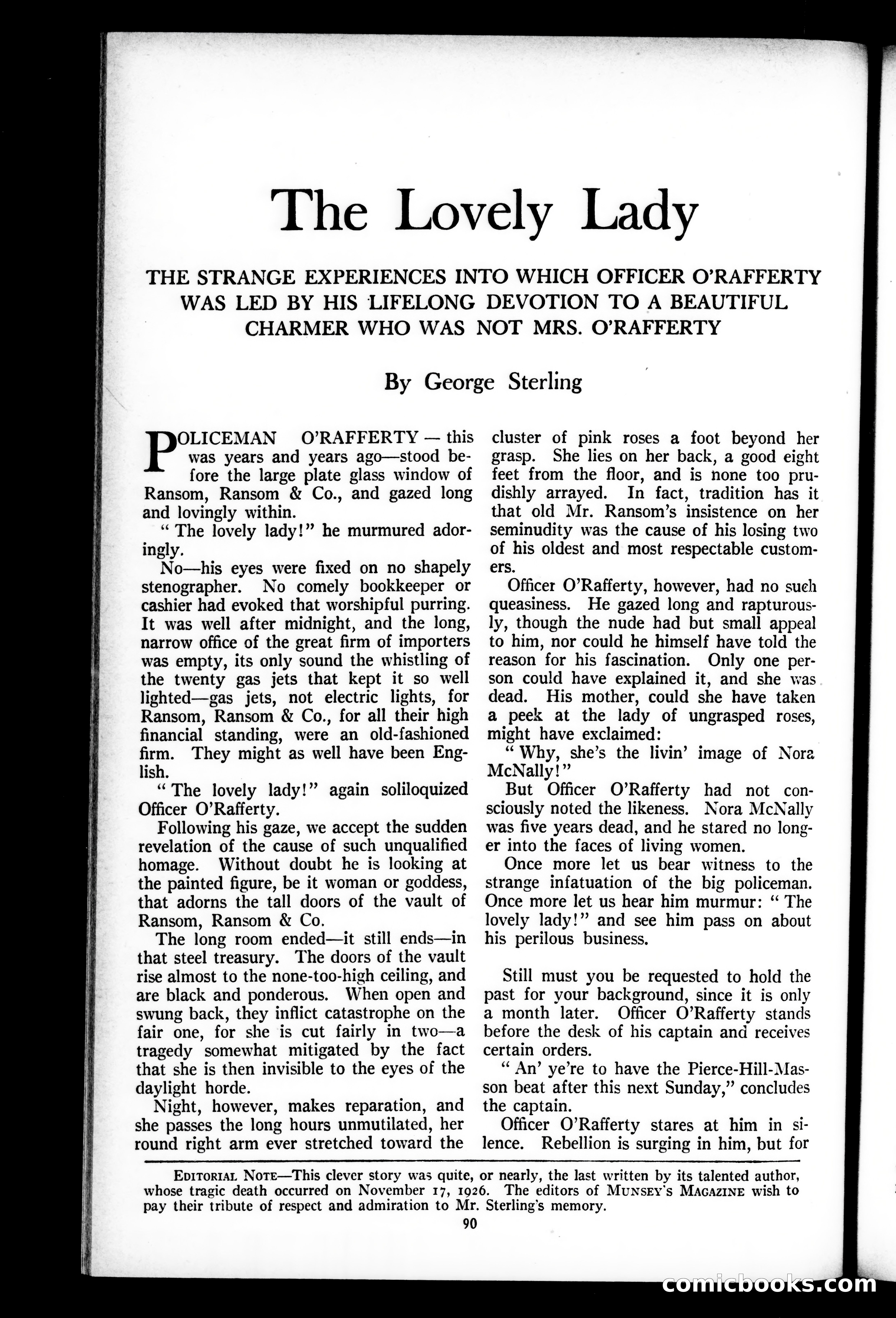 Munsey's Magazine, February 1927 — page 90 of 191
