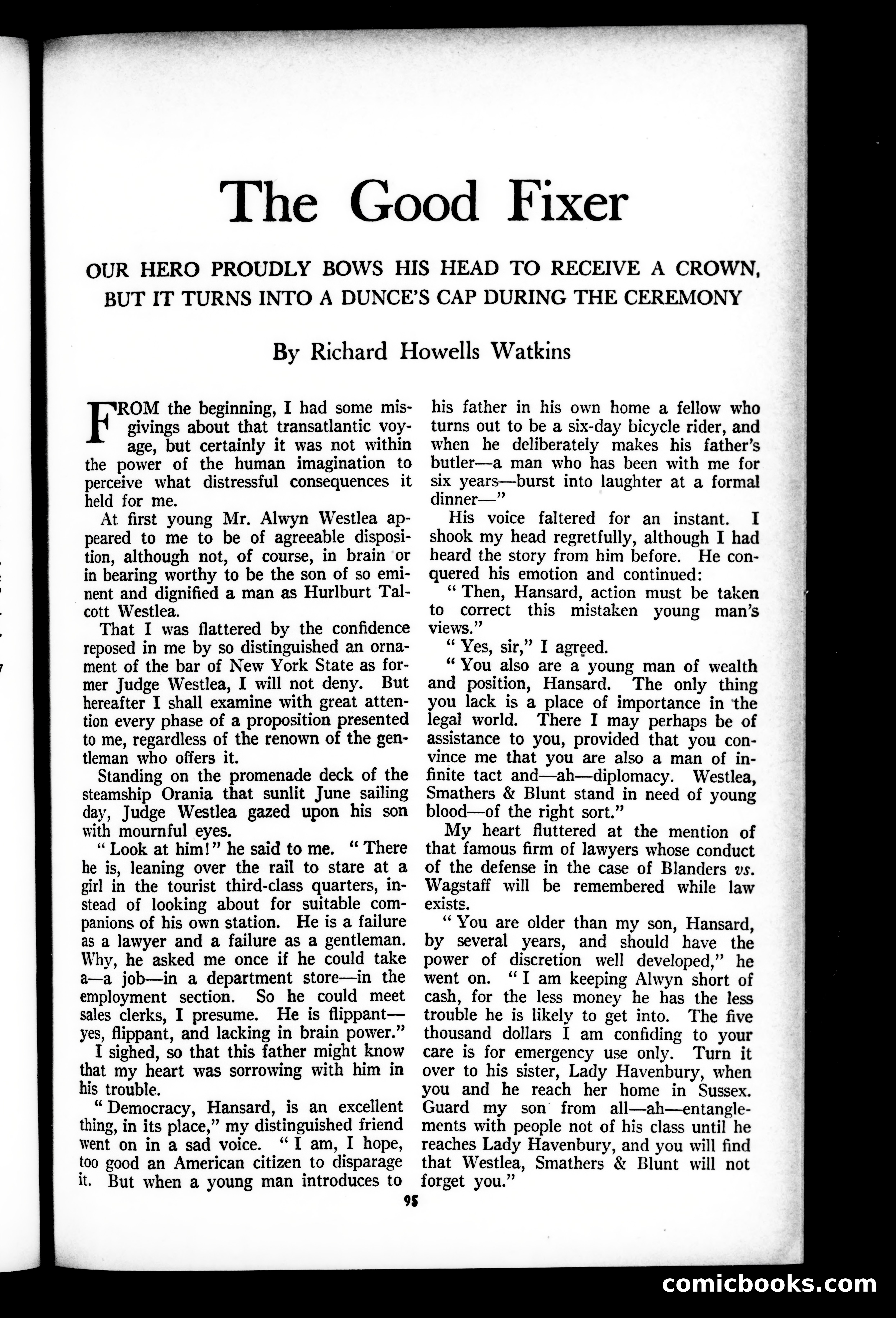 Munsey's Magazine, February 1927 — page 95 of 191