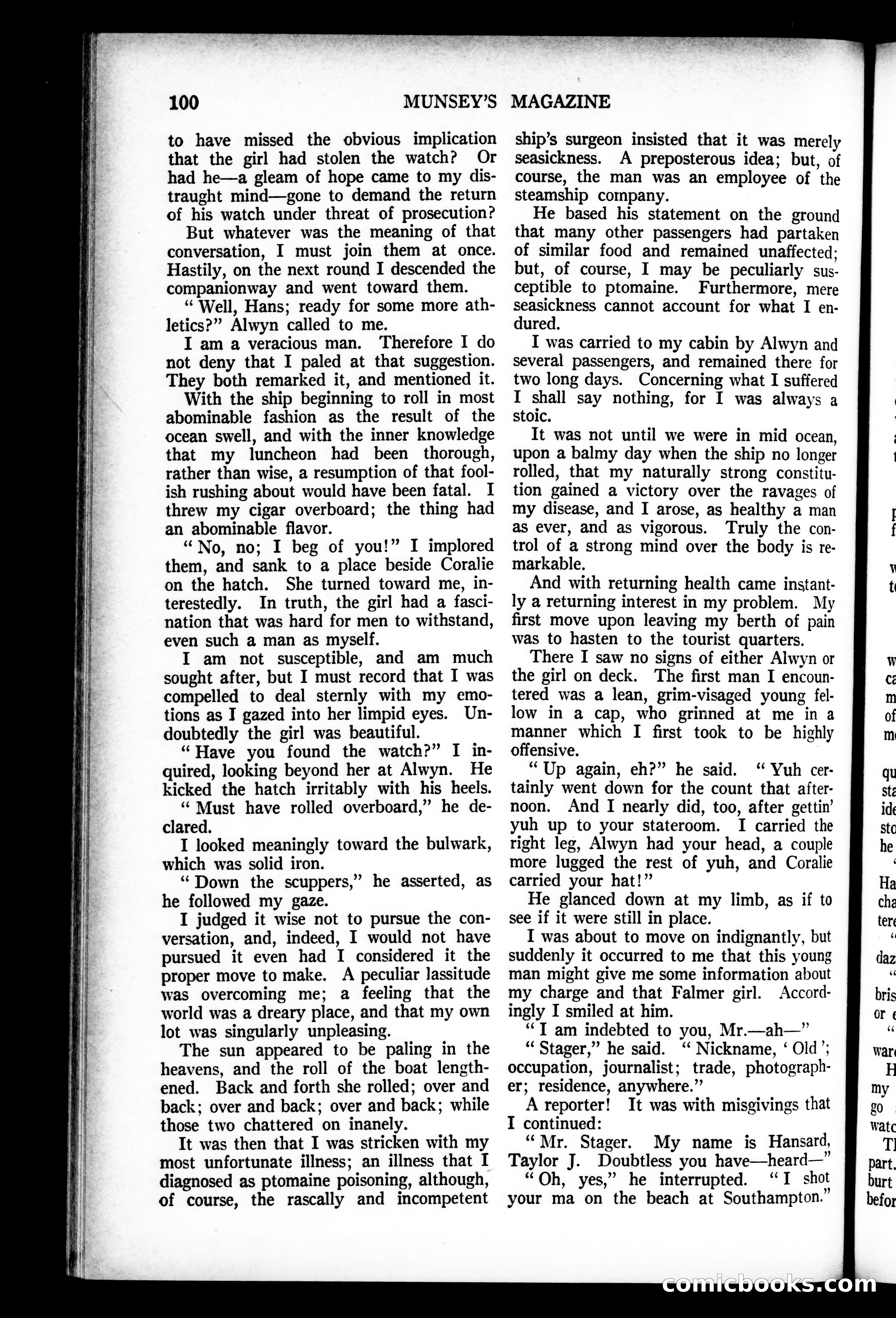 Munsey's Magazine, February 1927 — page 100 of 191