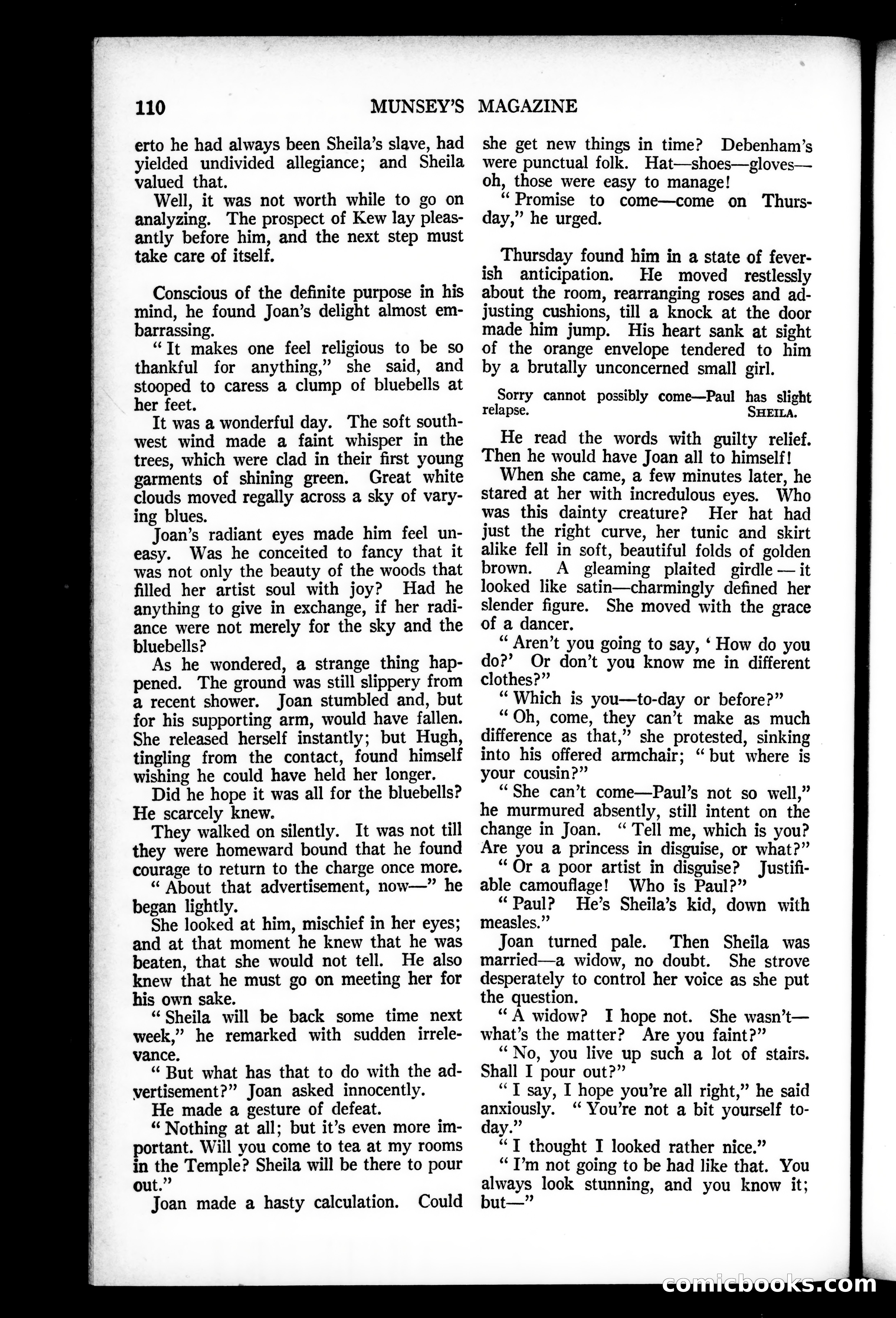 Munsey's Magazine, February 1927 — page 110 of 191