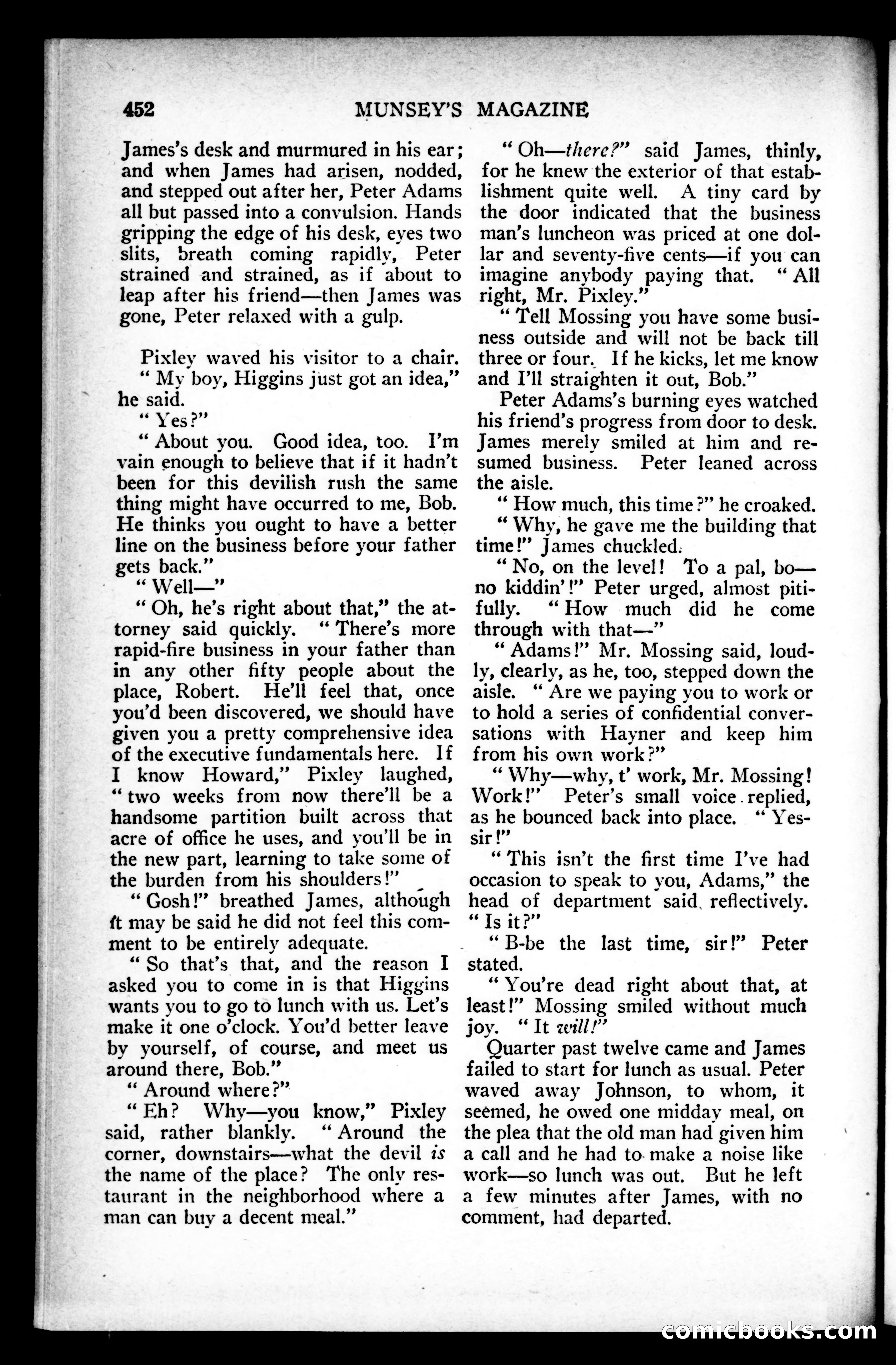 Munsey's Magazine, December 1928 — page 102 of 174
