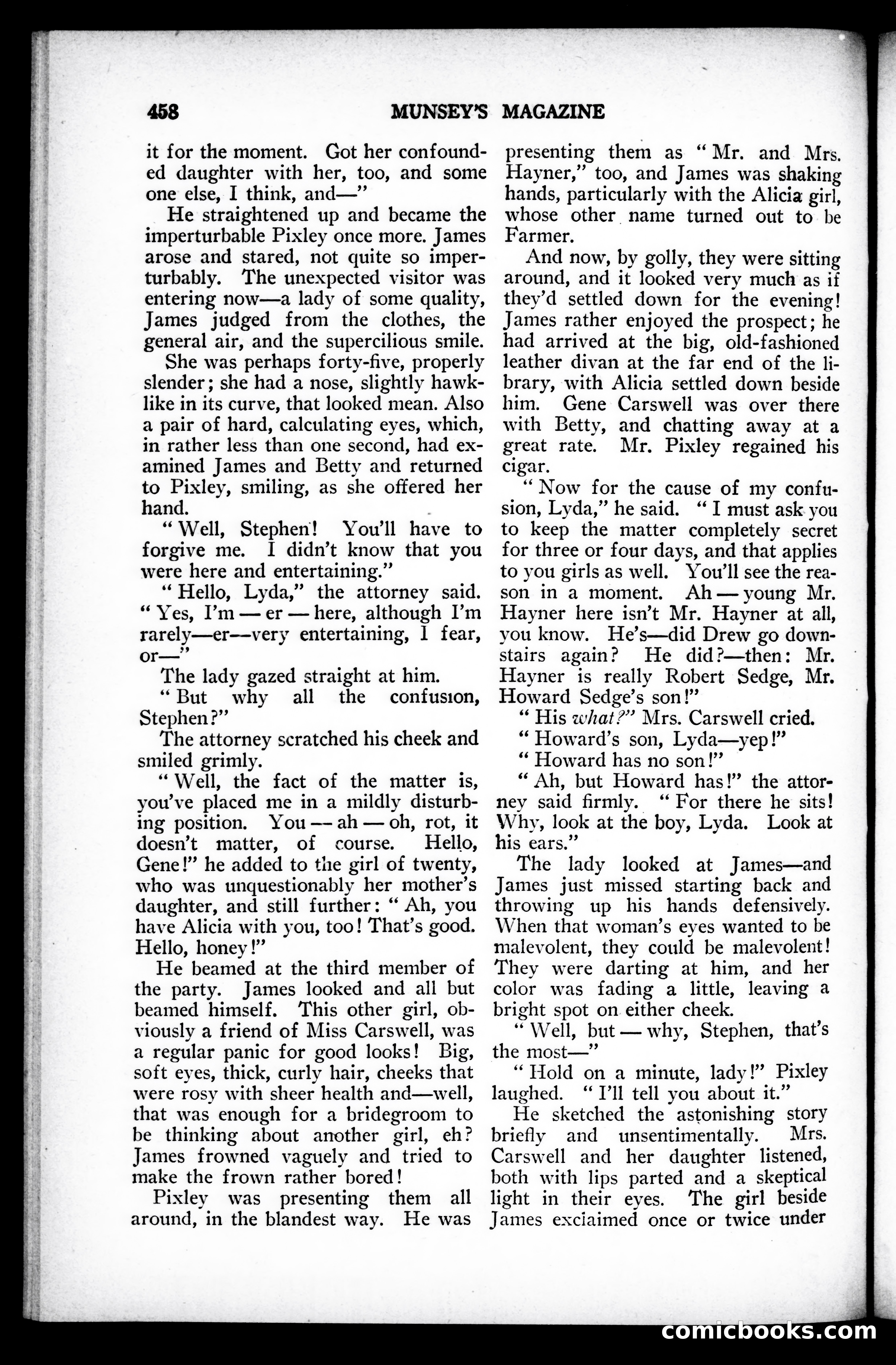 Munsey's Magazine, December 1928 — page 108 of 174