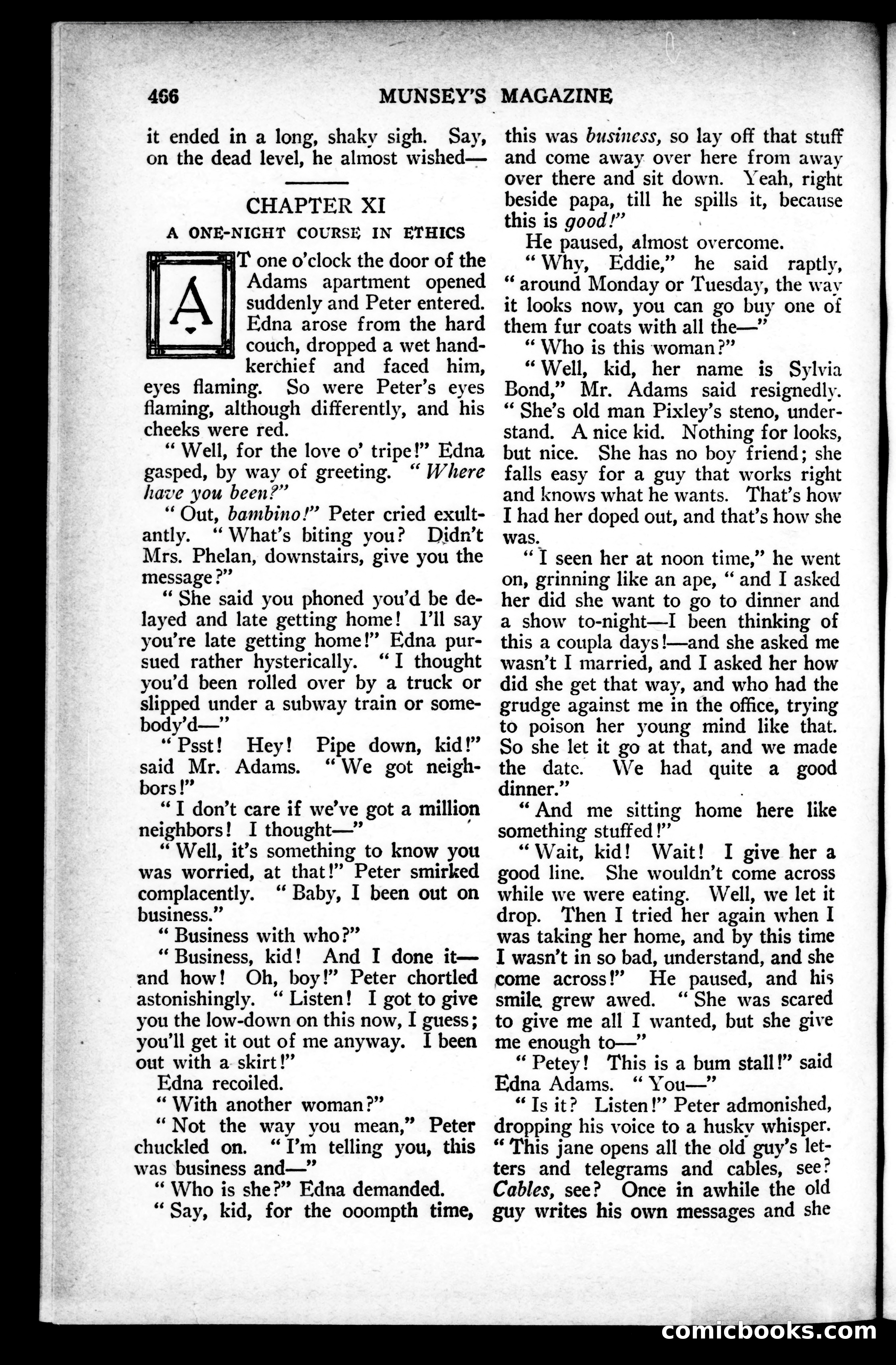 Munsey's Magazine, December 1928 — page 116 of 174
