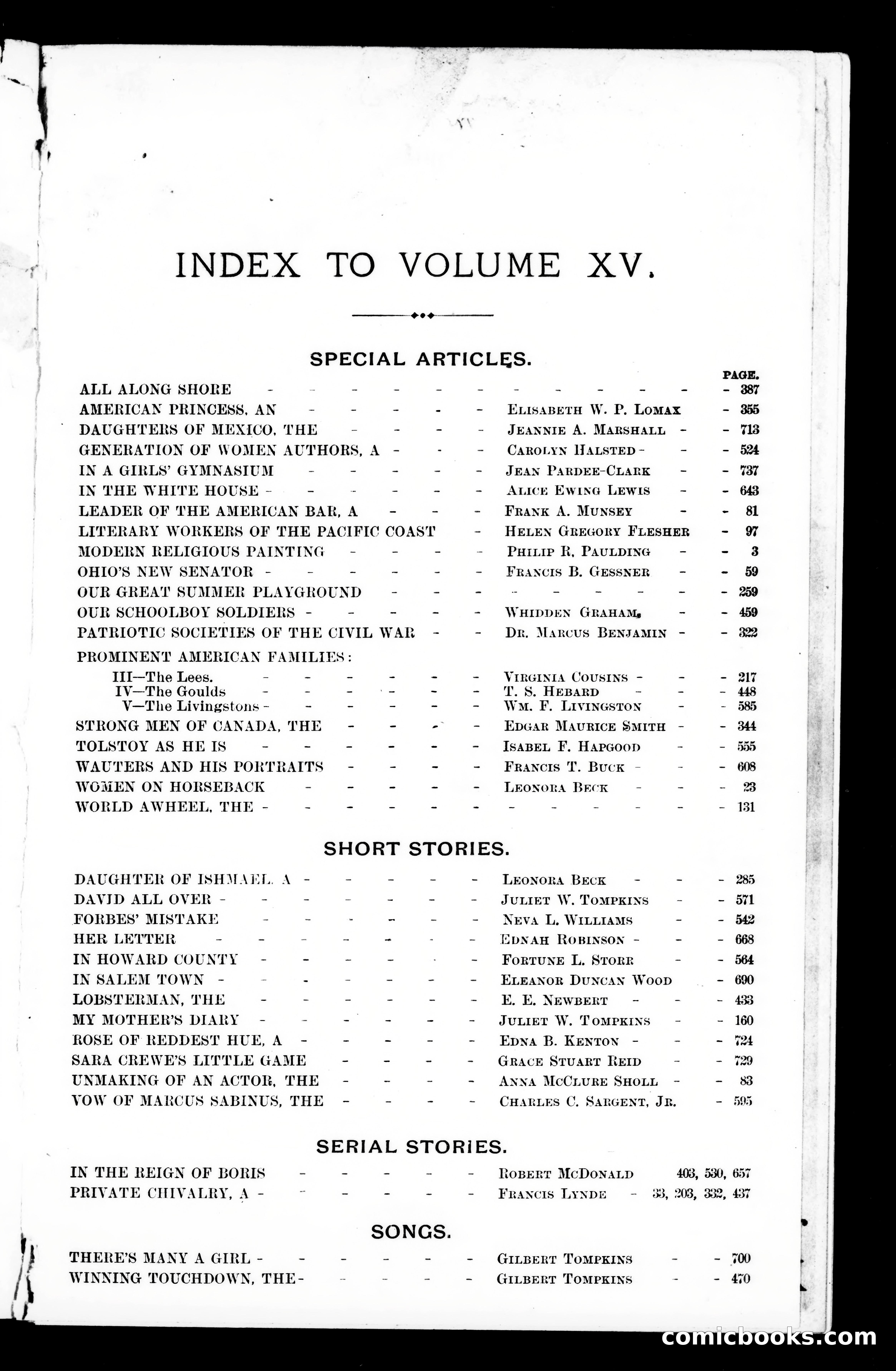 Munsey's Magazine, Volume 15 (1896) — page 1 of 2