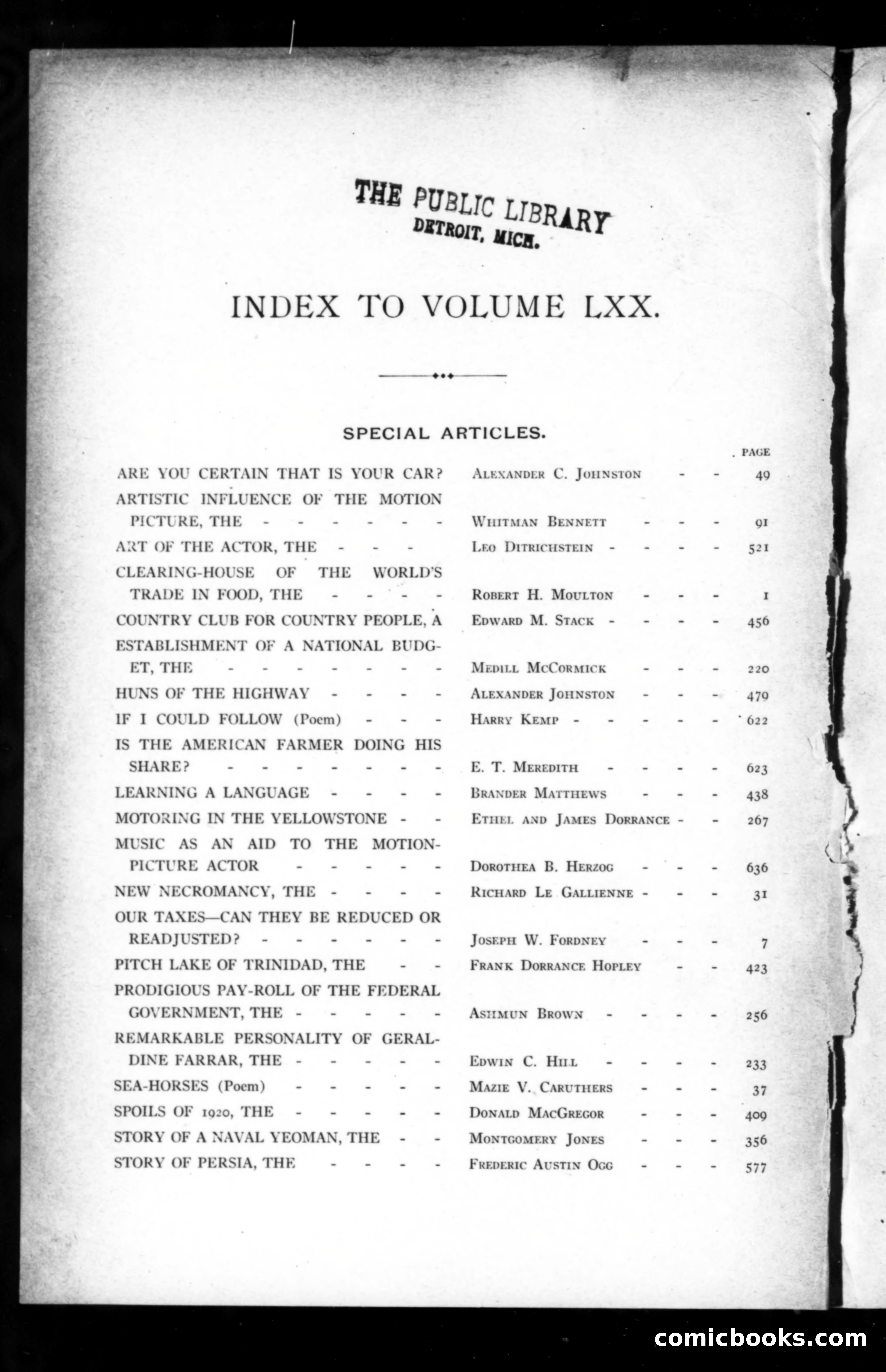 Munsey's Magazine, Volume LXX — page 2 of 5