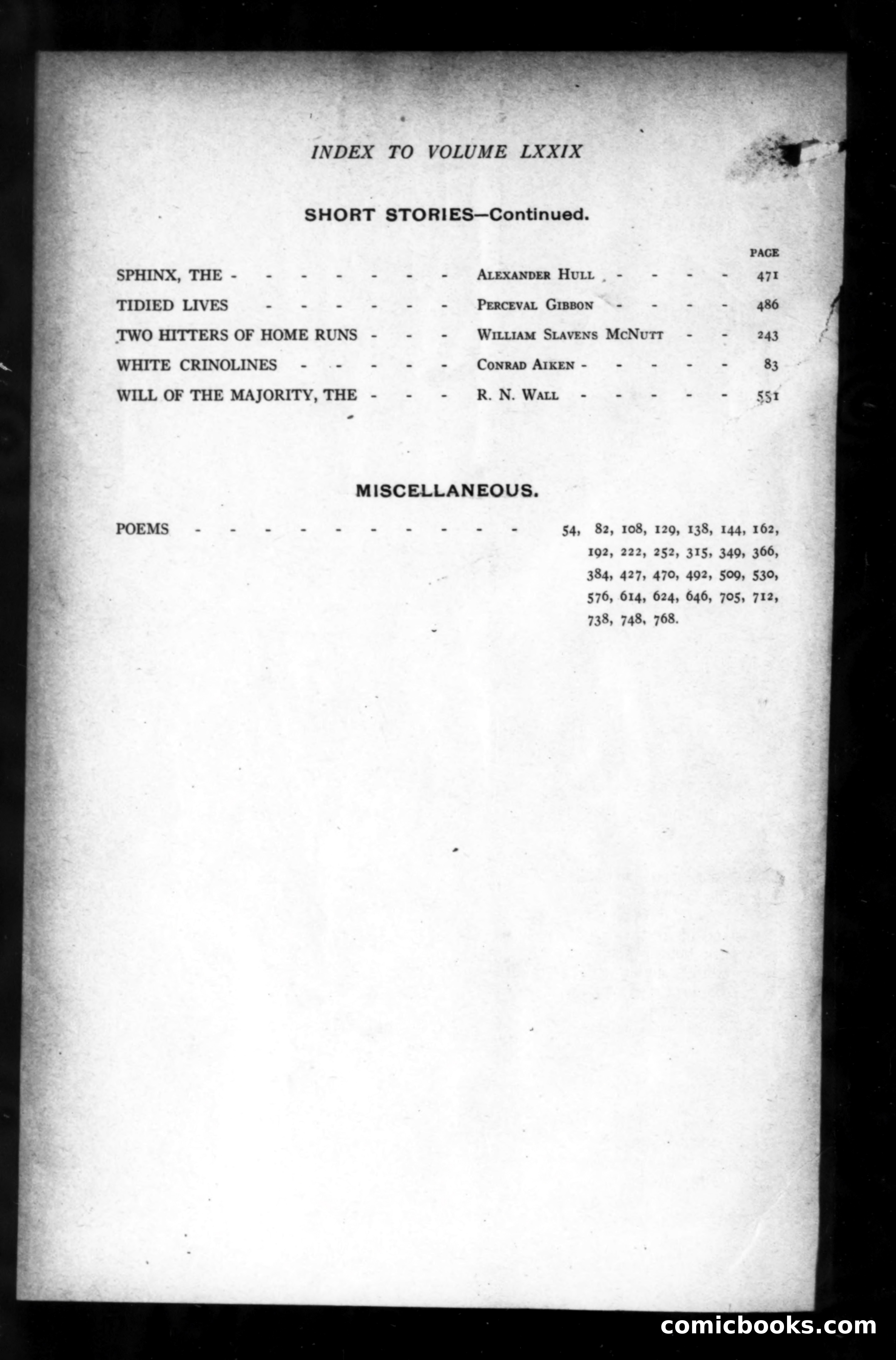 Munsey's Magazine, Volume LXXIX — page 4 of 5