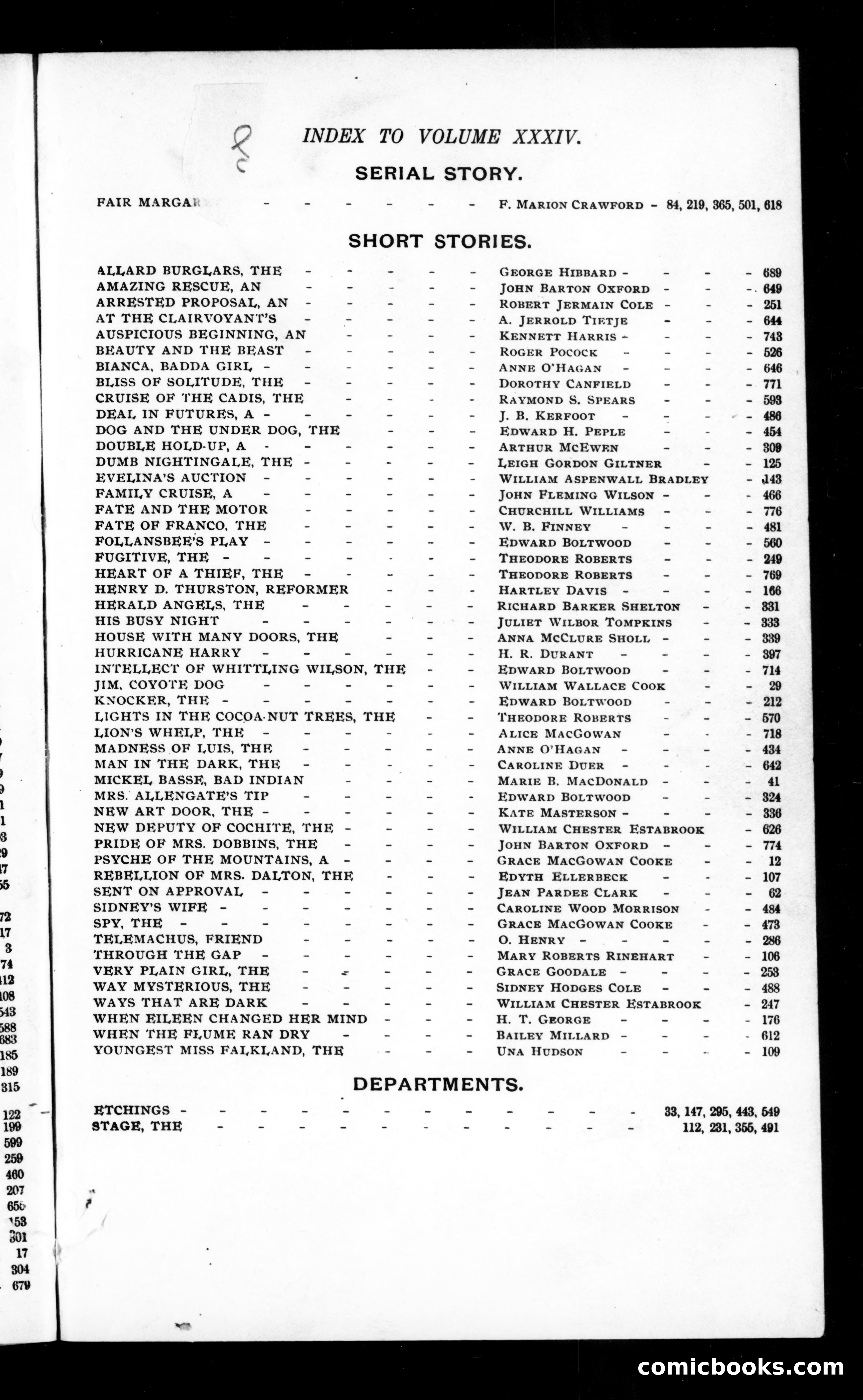 Munsey's Magazine, Volume XXXIV — page 1 of 3