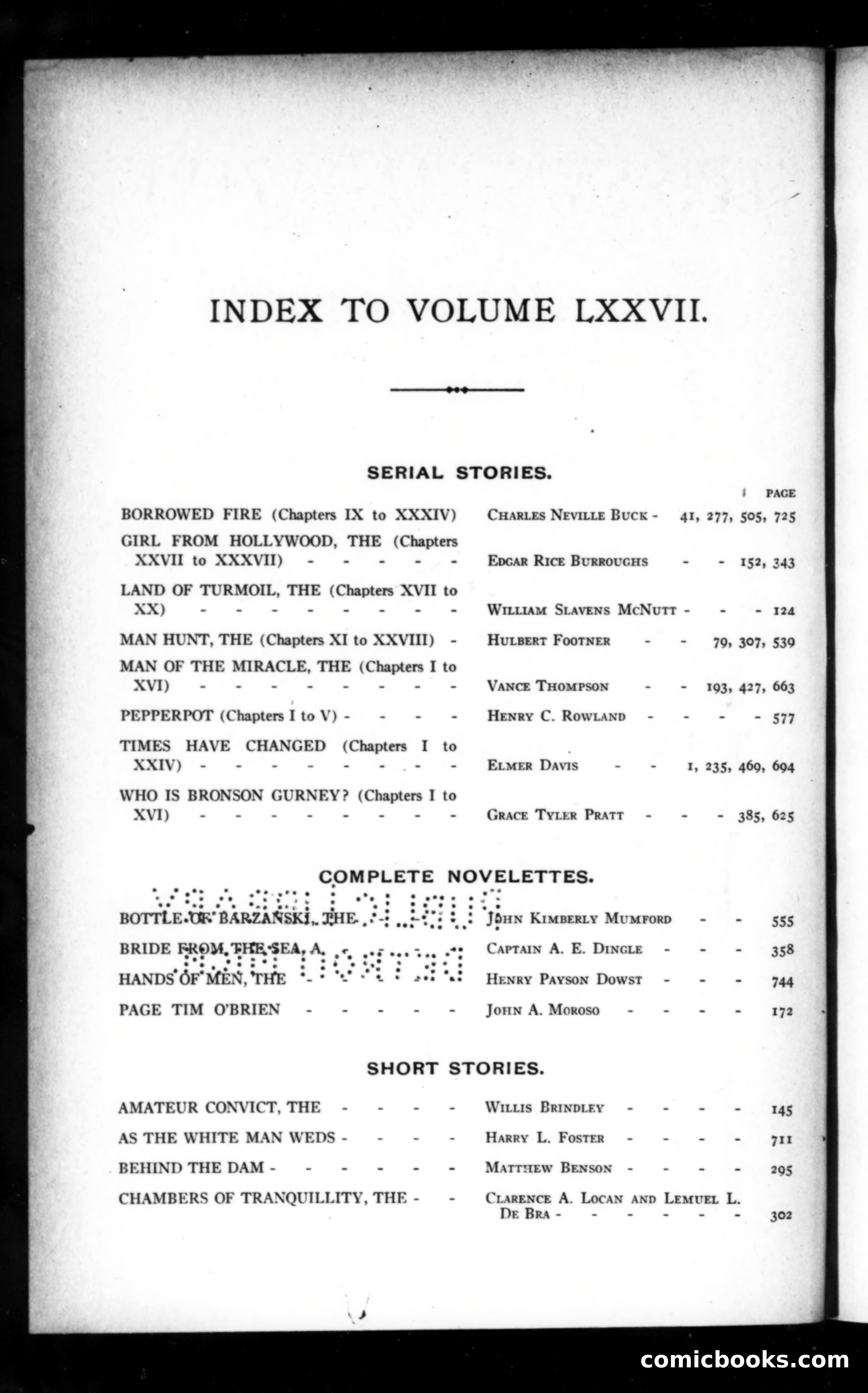 Munsey's Magazine, Volume LXXVII — page 2 of 5