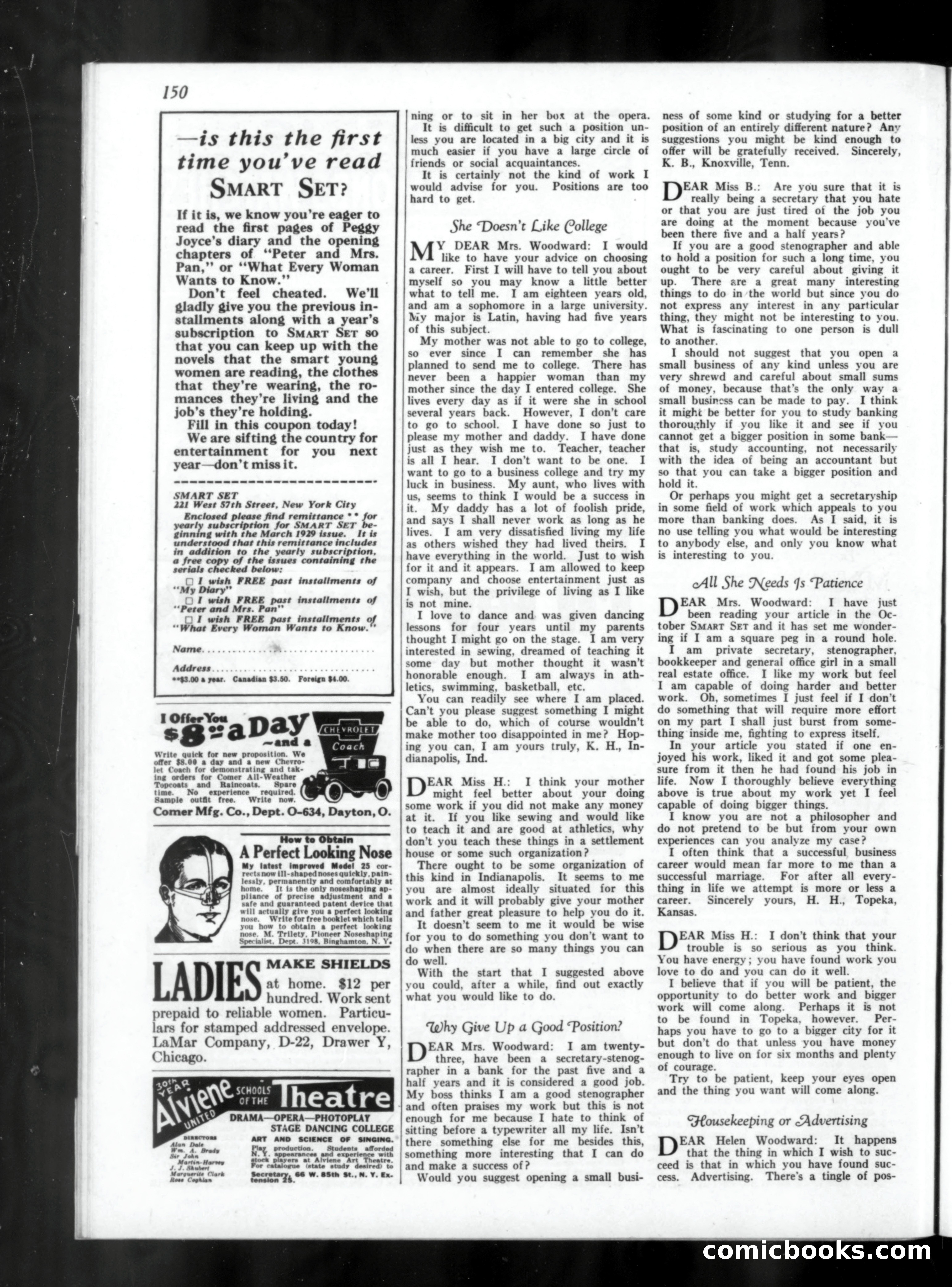 Smart Set, February 1929 — page 154 of 159