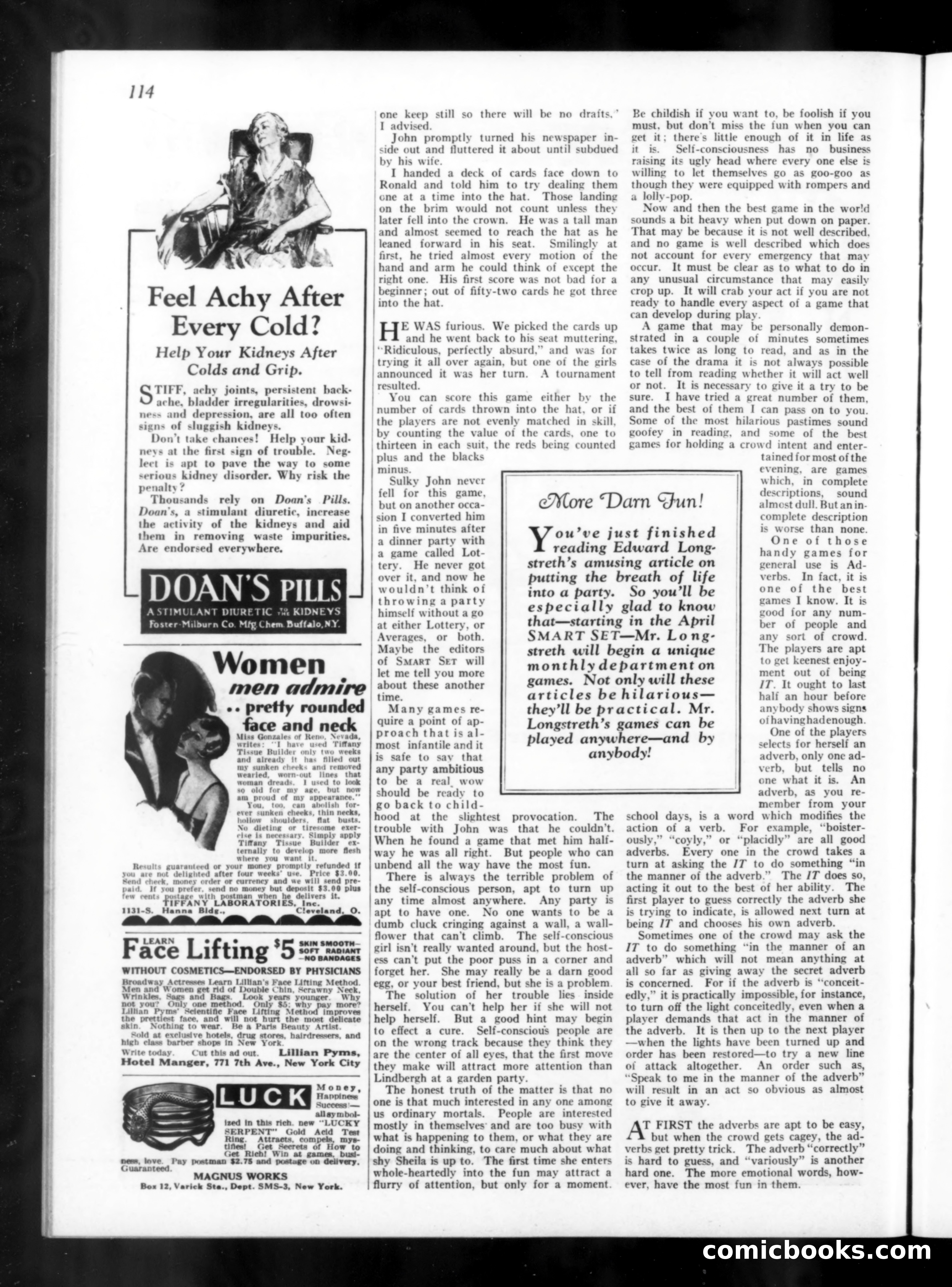 Smart Set Magazine Cover — page 116 of 156