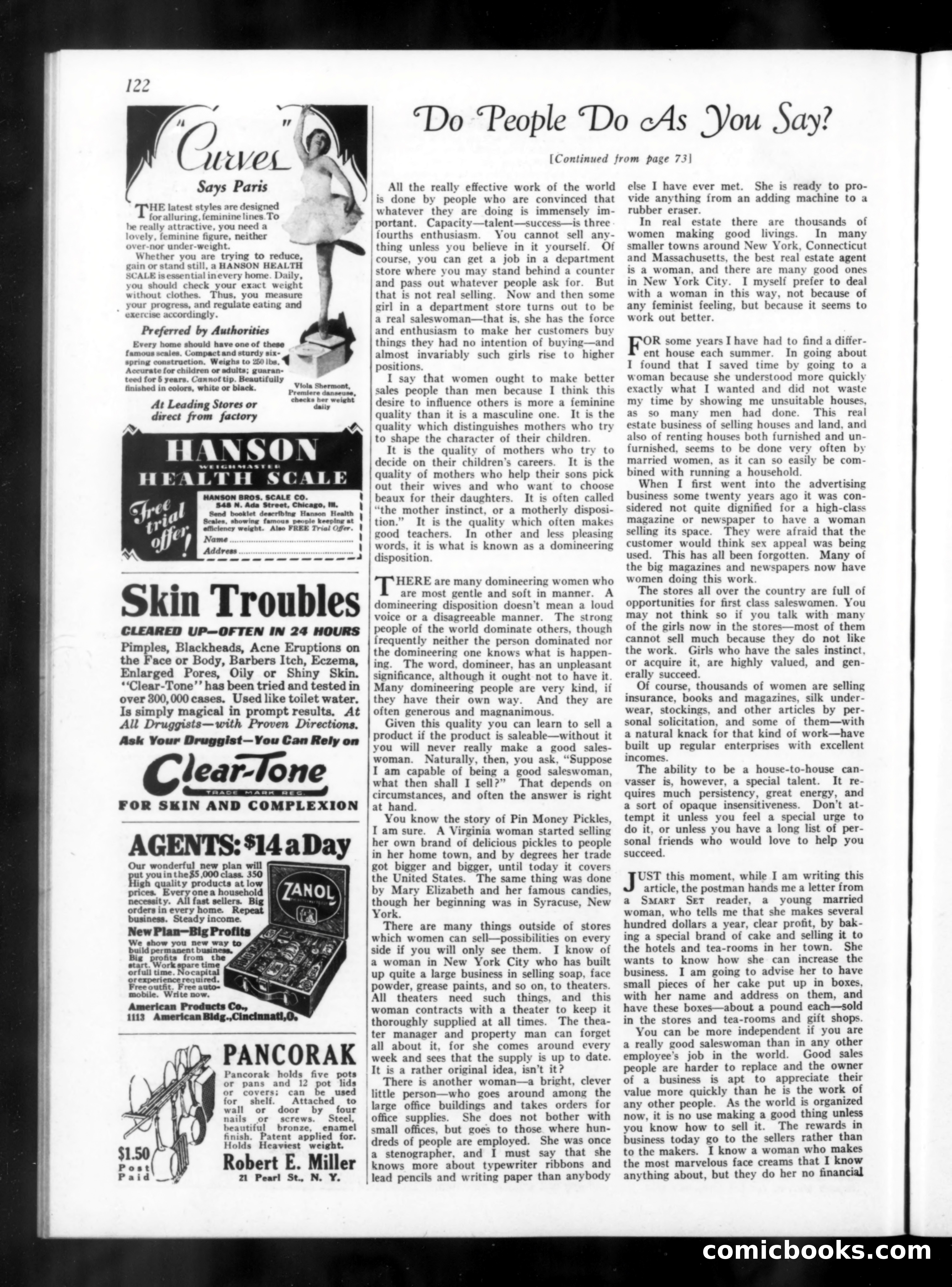 Smart Set Magazine Cover — page 124 of 156