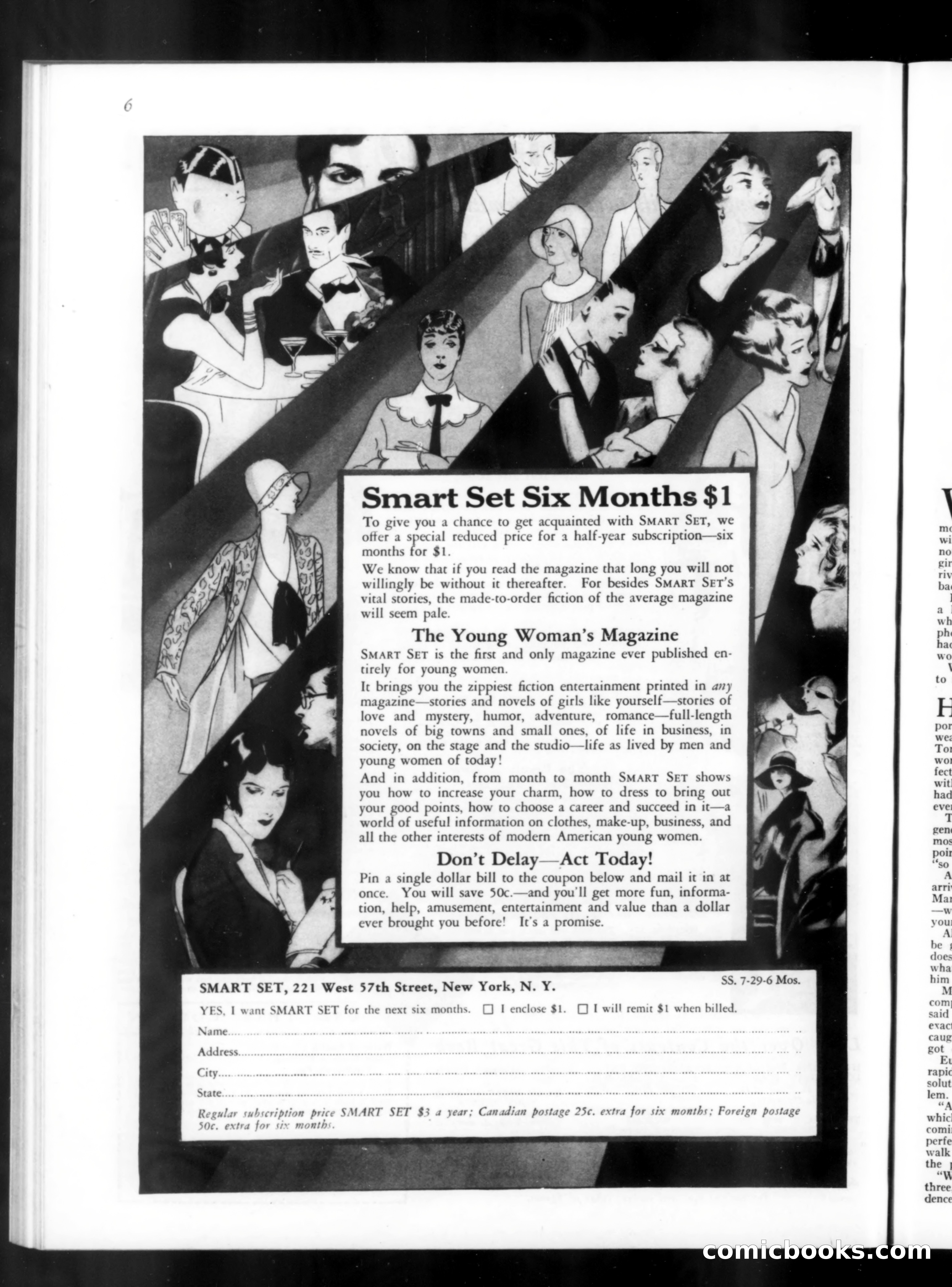 Smart Set, July 1929 — page 8 of 140