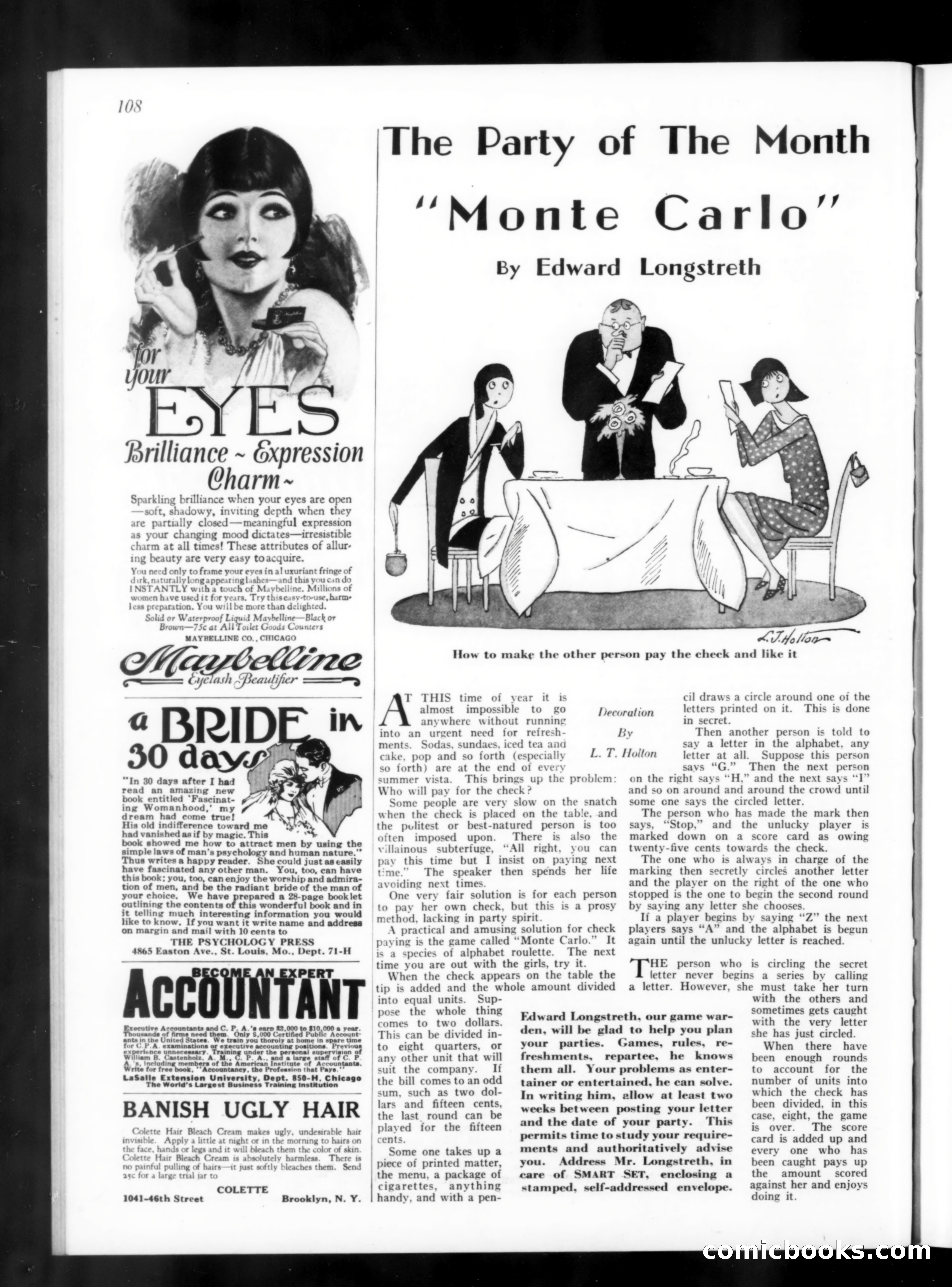 Smart Set, August 1929 — page 110 of 143