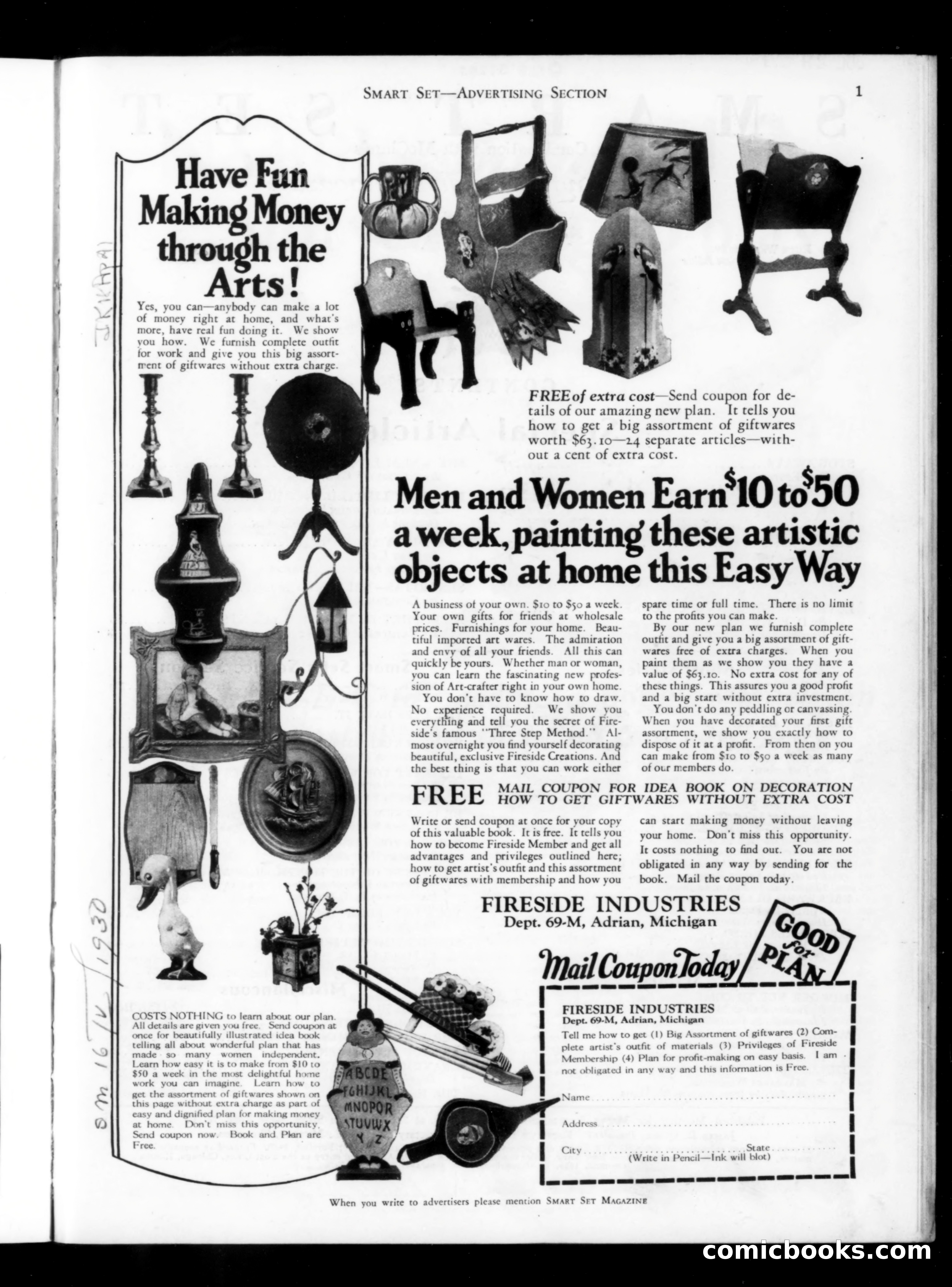 Smart Set, September 1929 — page 3 of 144