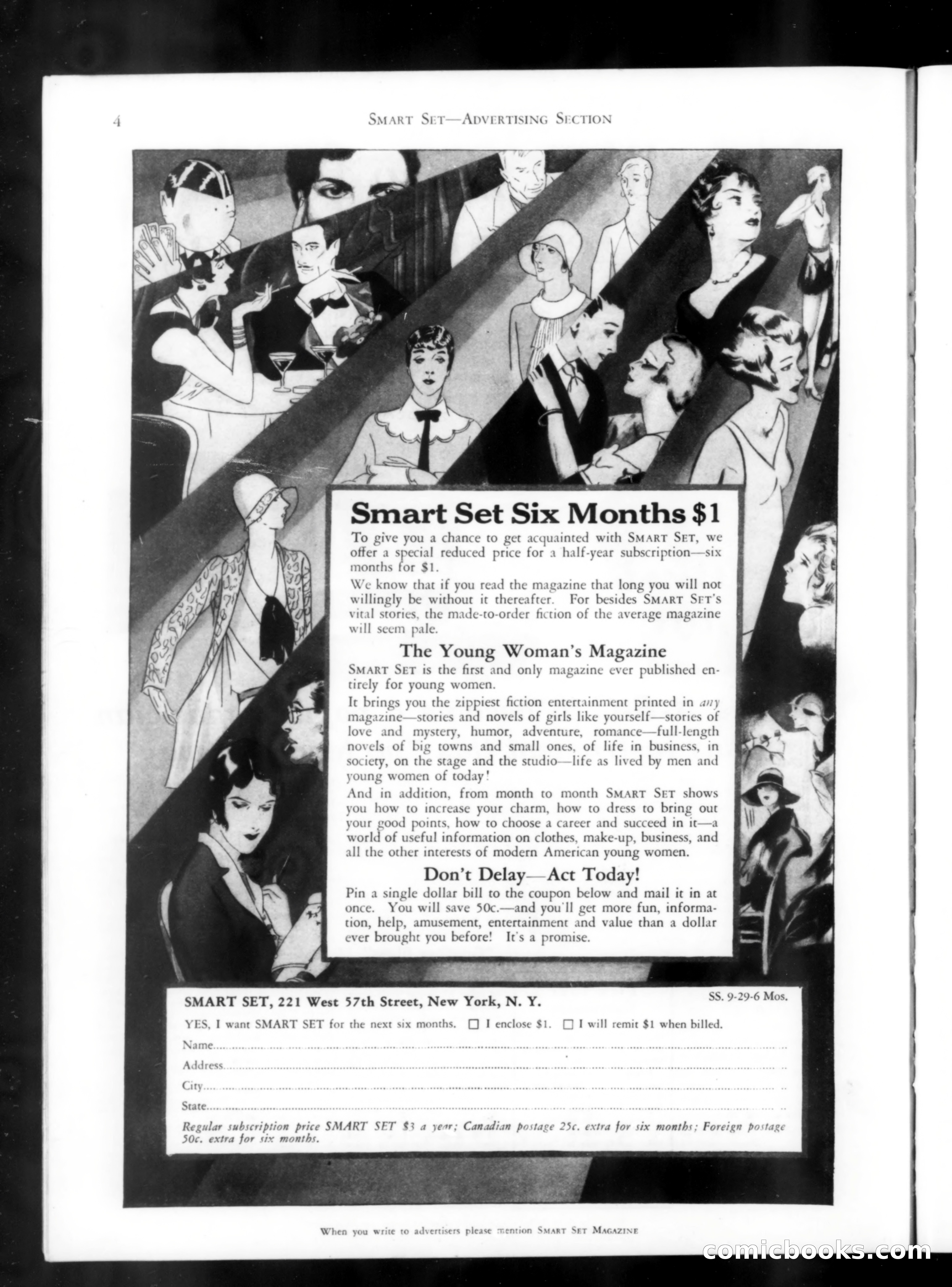 Smart Set, September 1929 — page 6 of 144