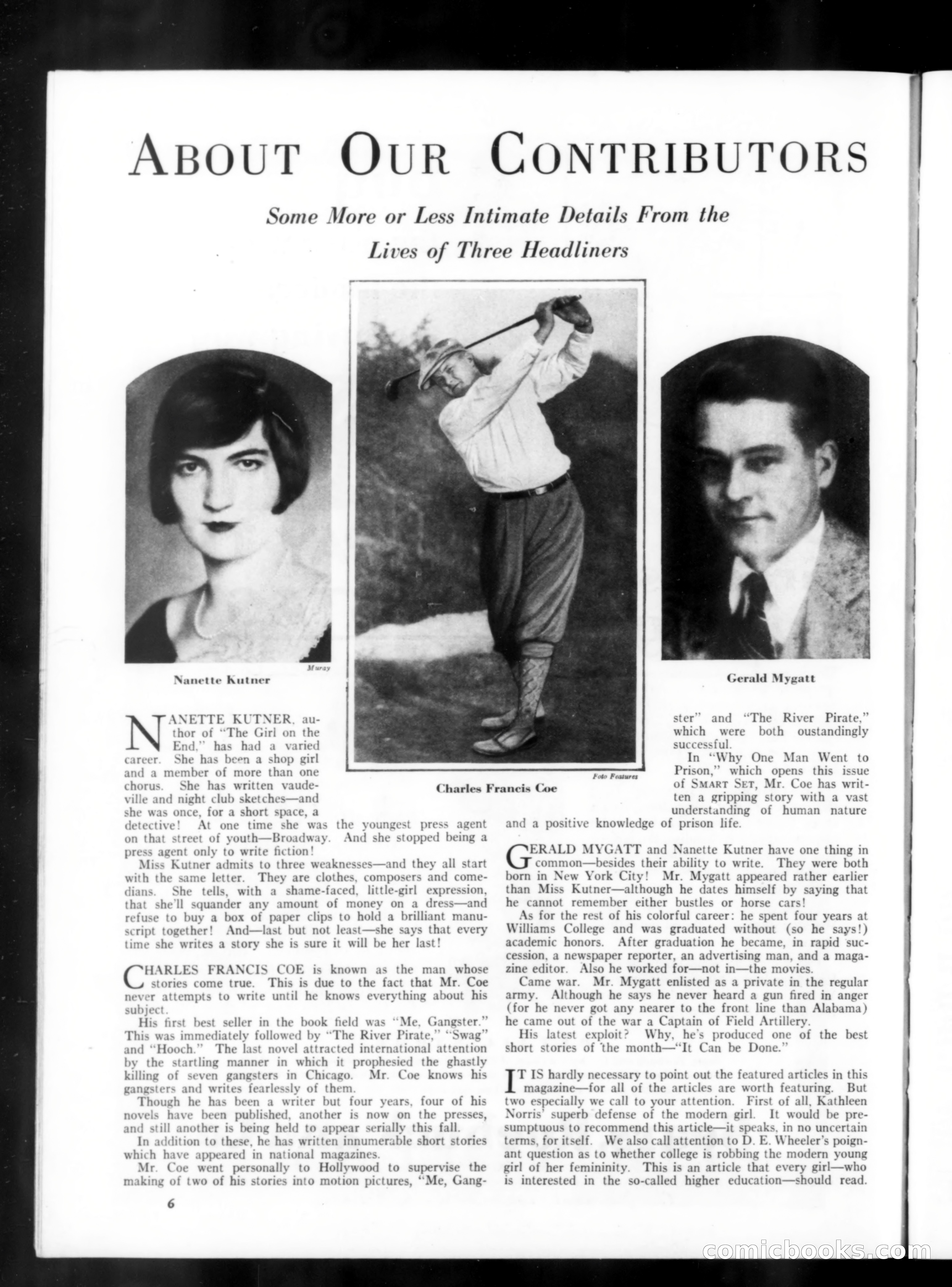 Smart Set, September 1929 — page 8 of 144