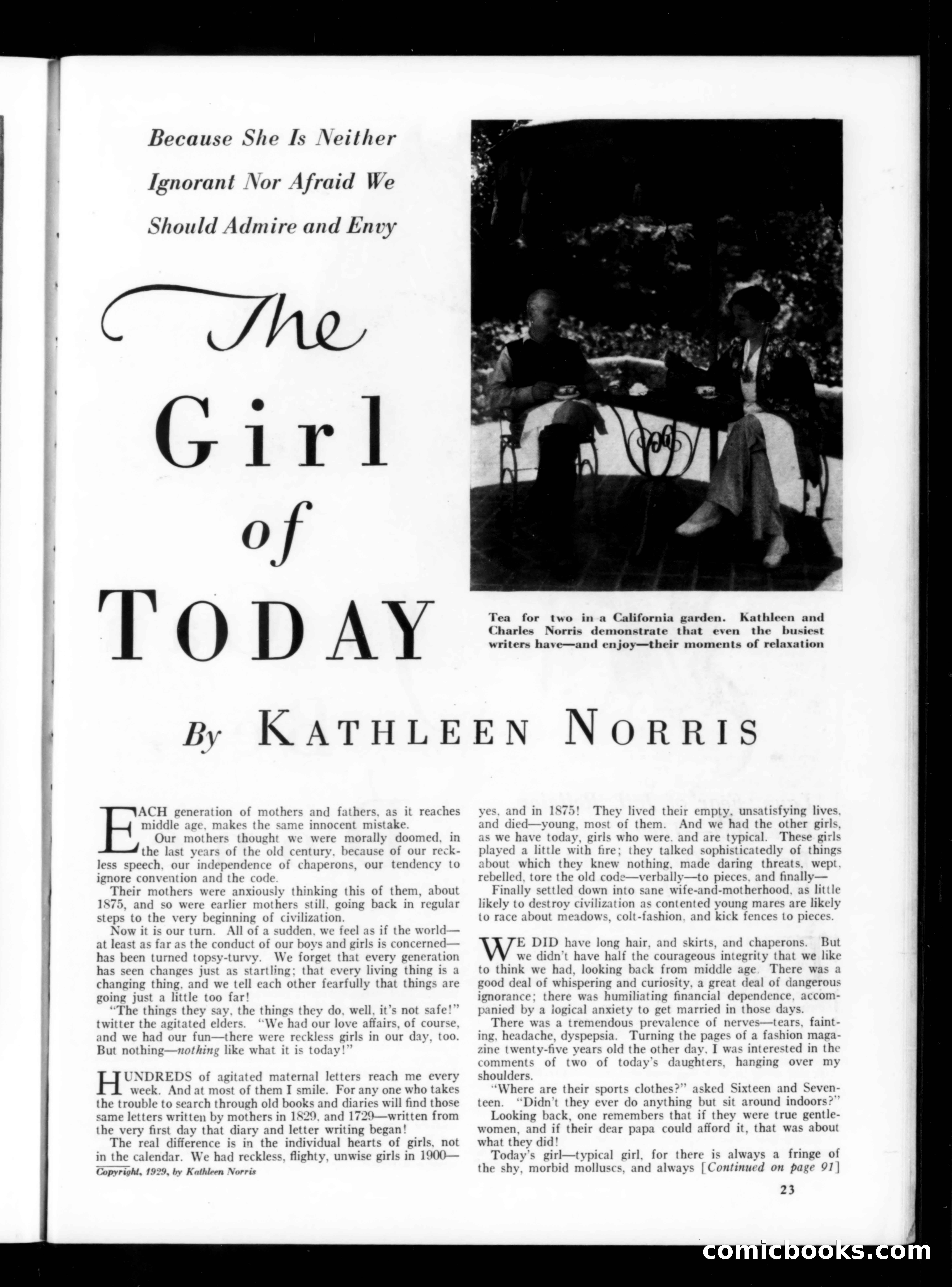 Smart Set, September 1929 — page 25 of 144