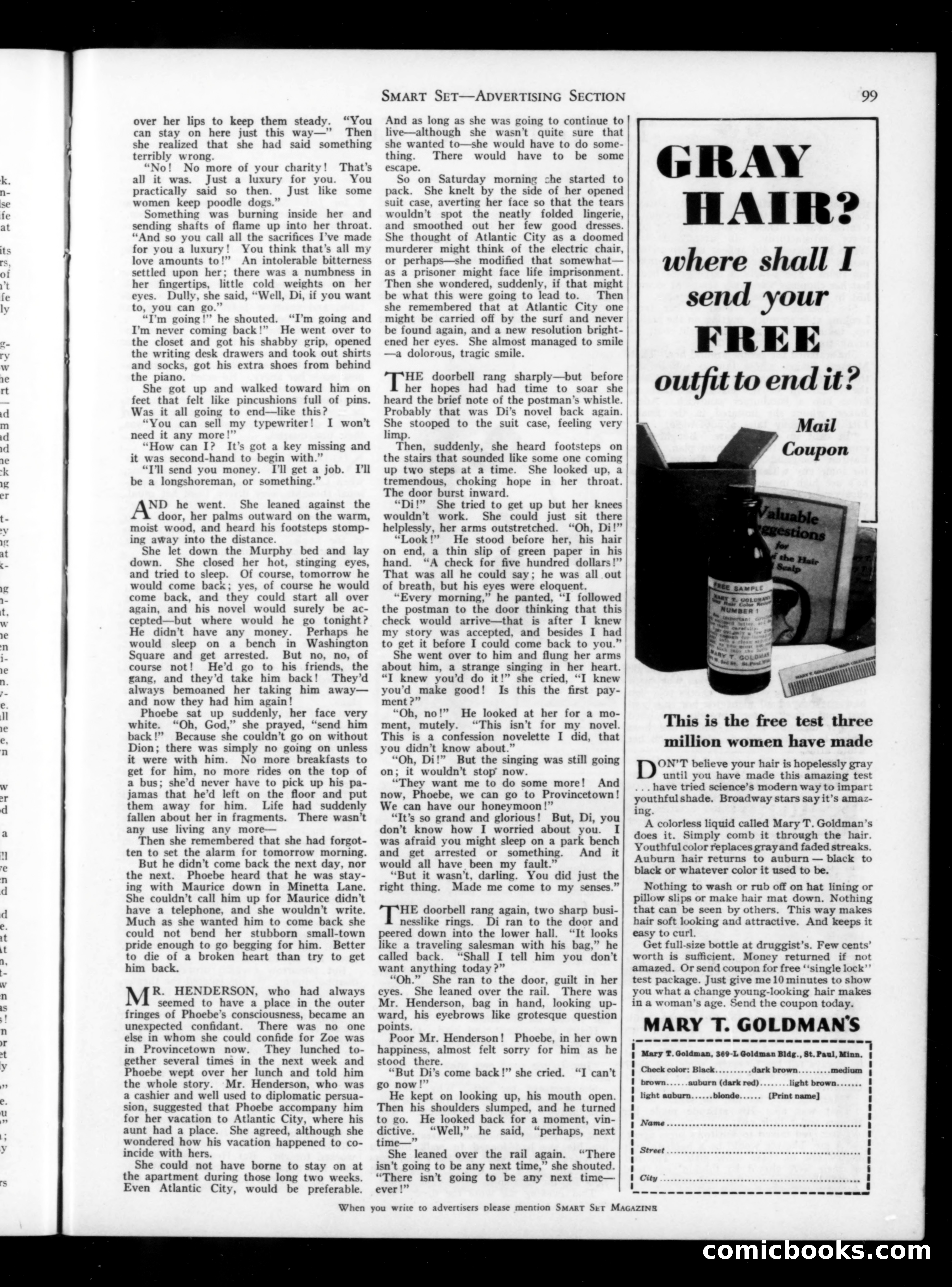 Smart Set, September 1929 — page 105 of 144