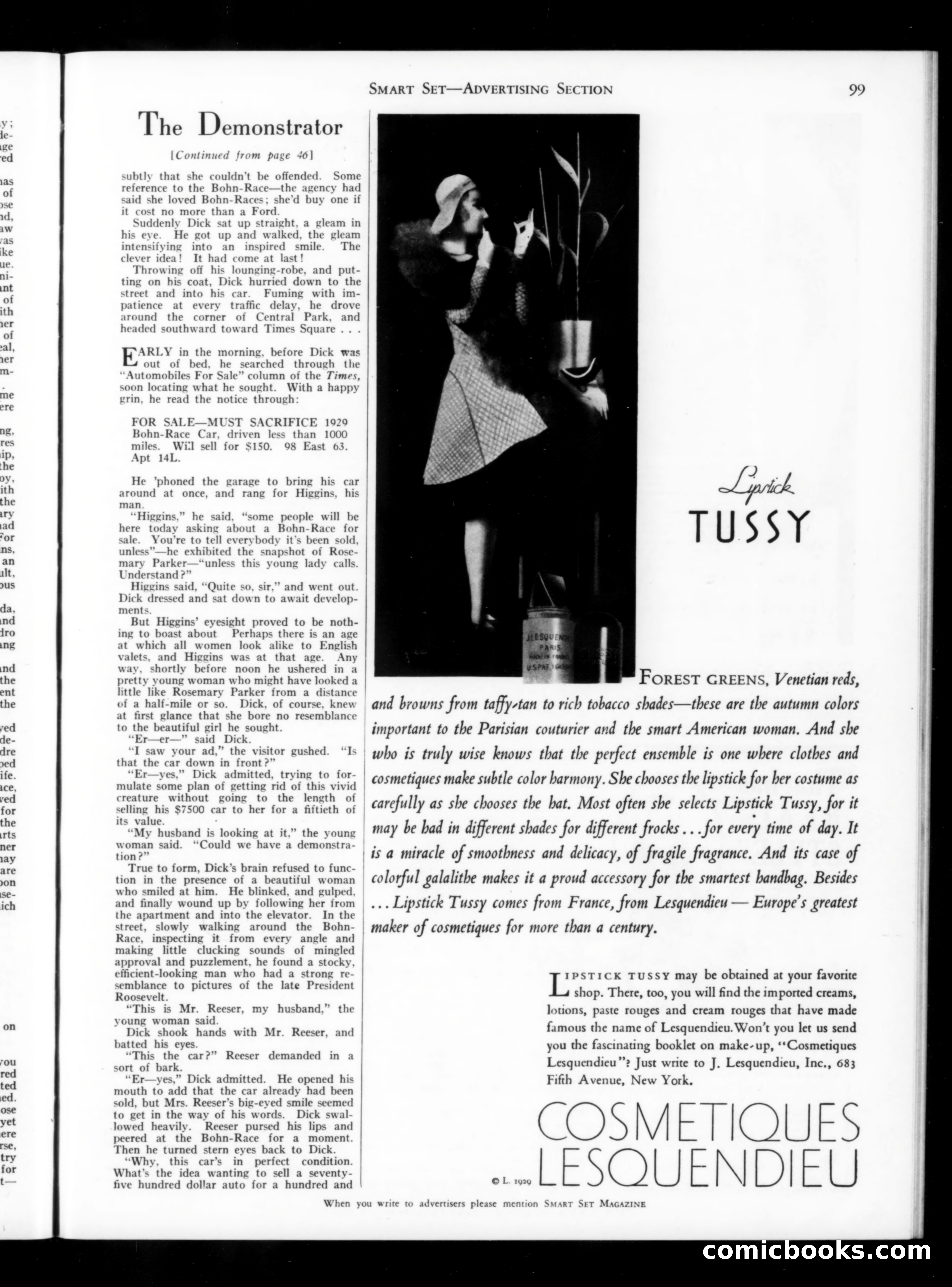 The Smart Set, October 1929 — page 109 of 148