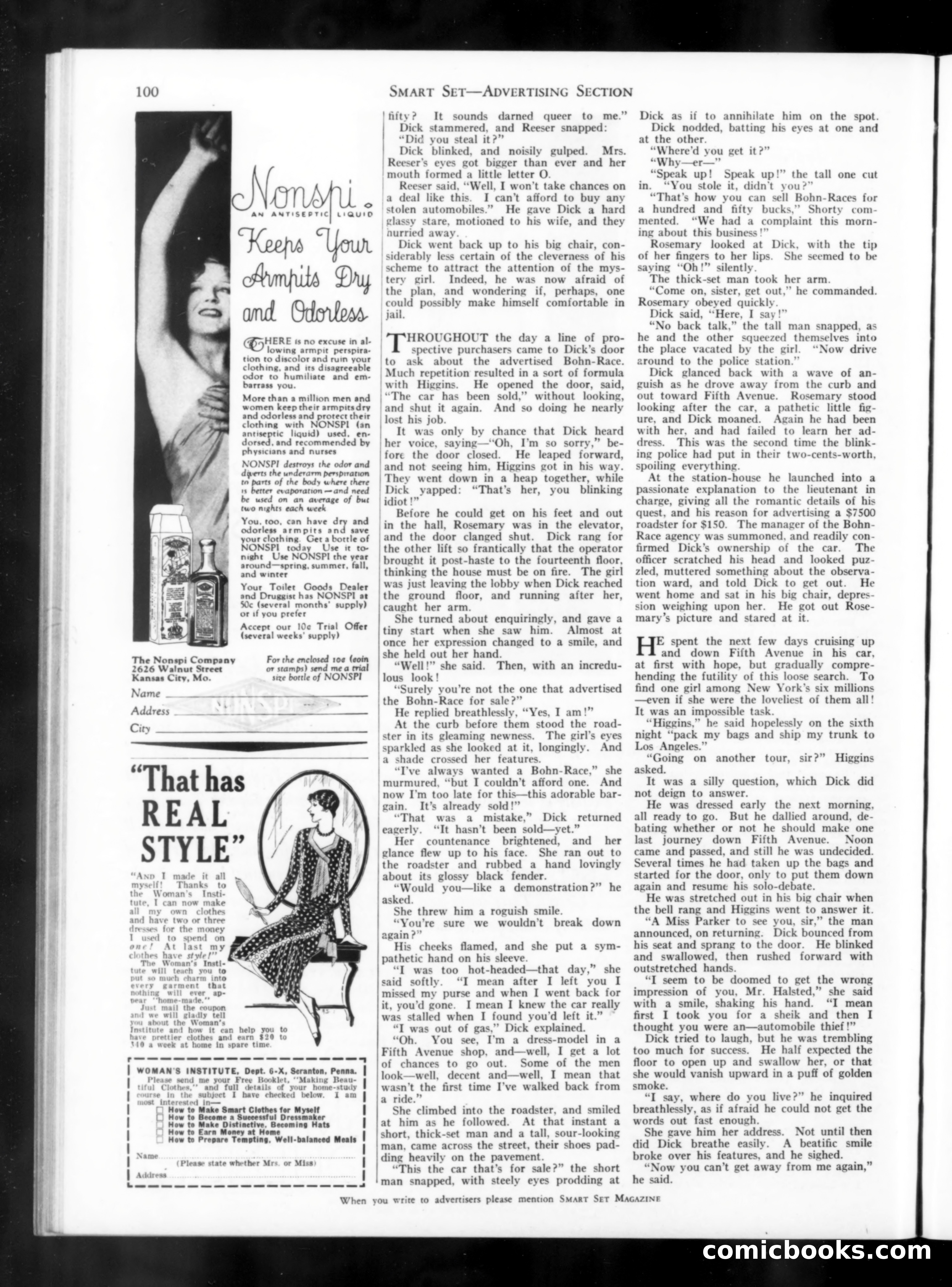 The Smart Set, October 1929 — page 110 of 148