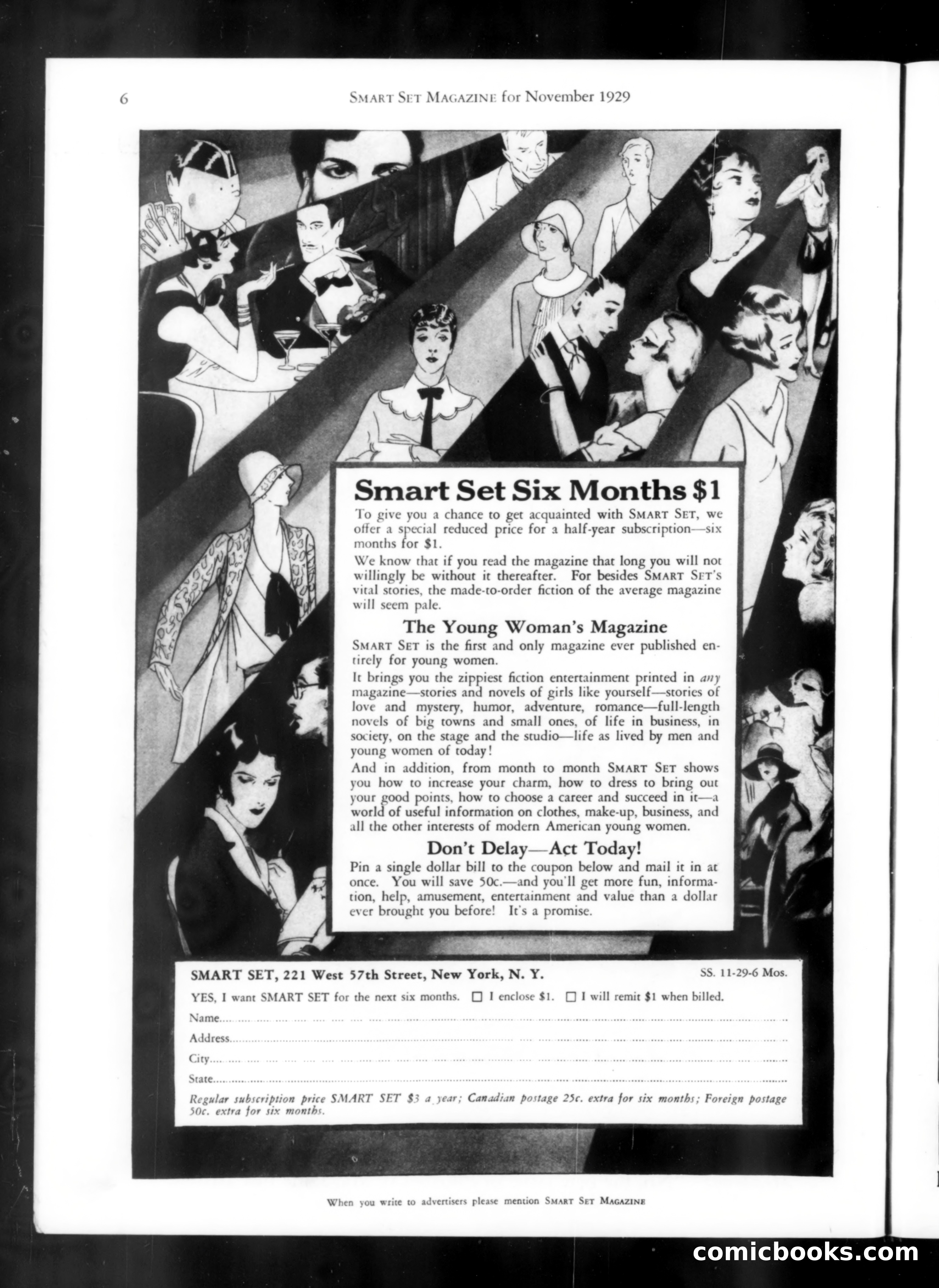Smart Set, November 1929 — page 8 of 140