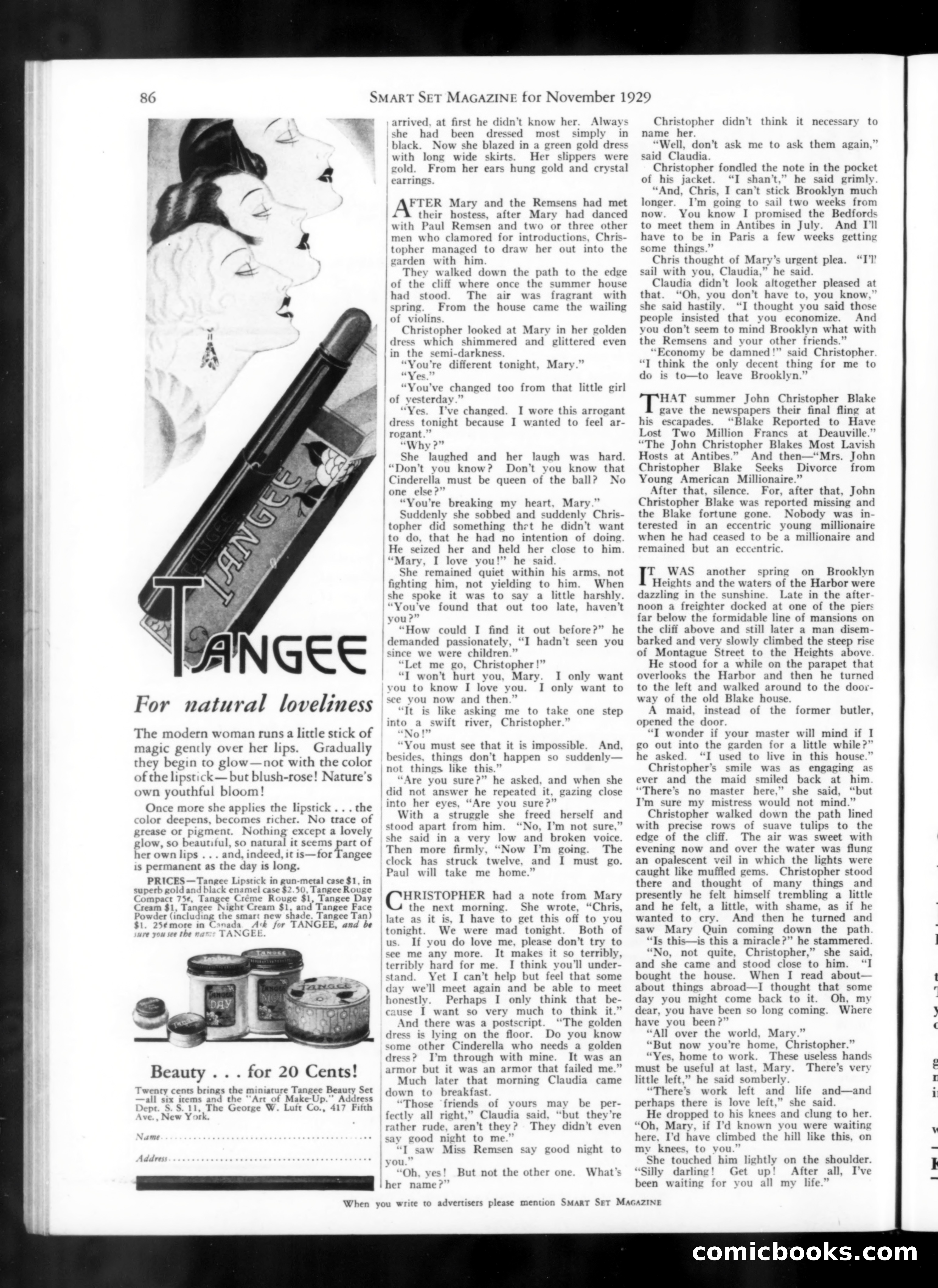 Smart Set, November 1929 — page 88 of 140
