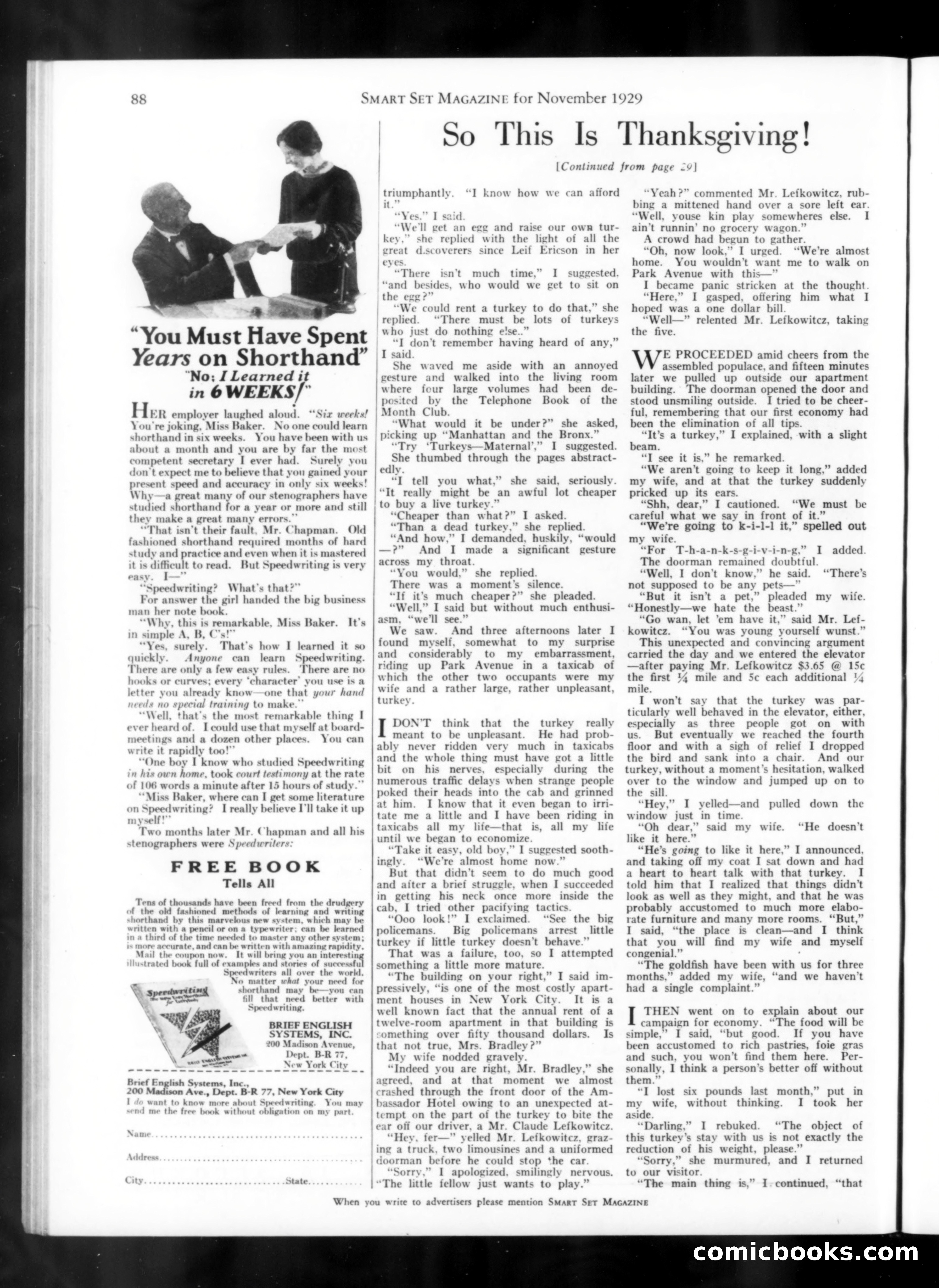 Smart Set, November 1929 — page 90 of 140