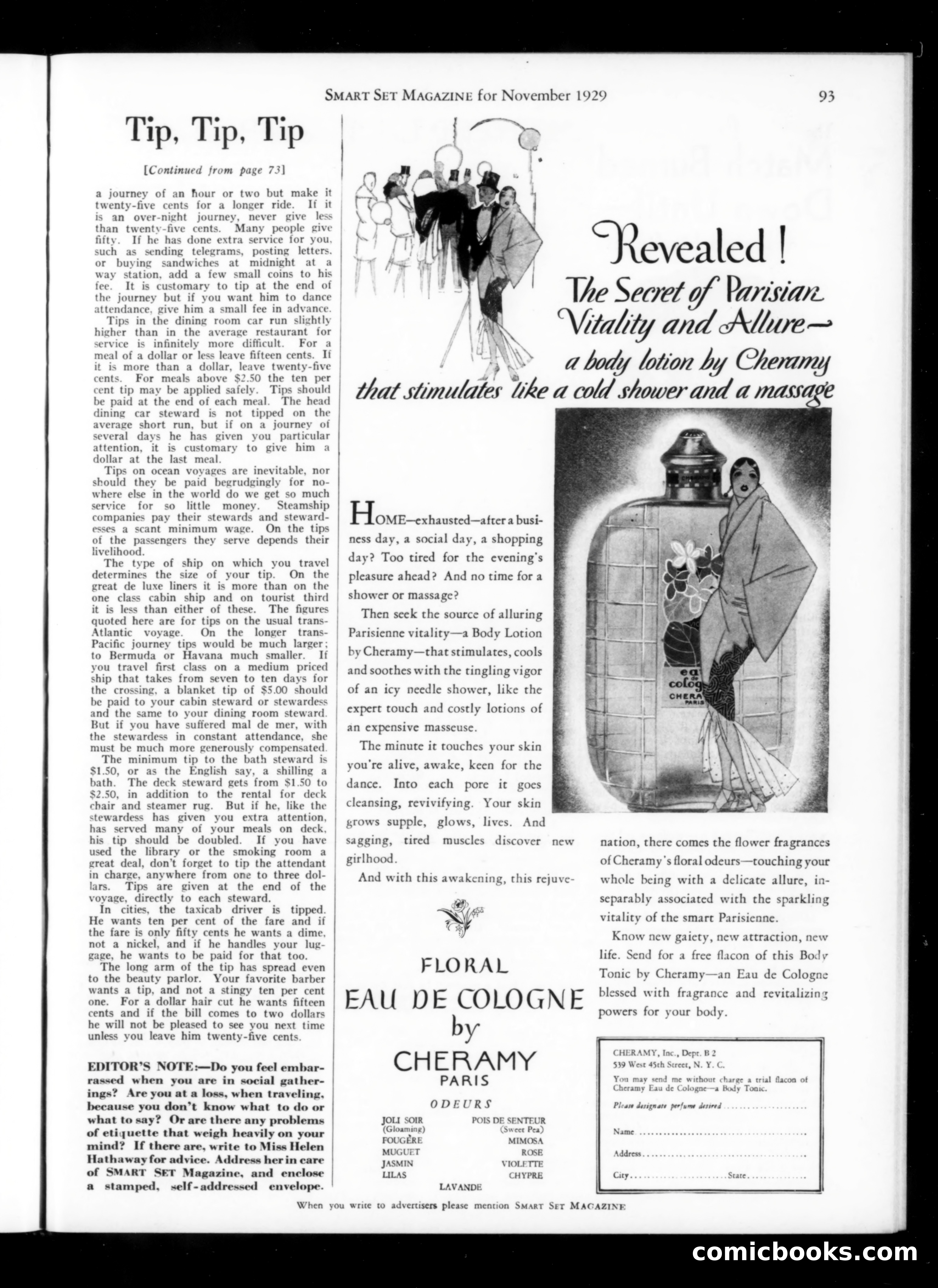 Smart Set, November 1929 — page 95 of 140