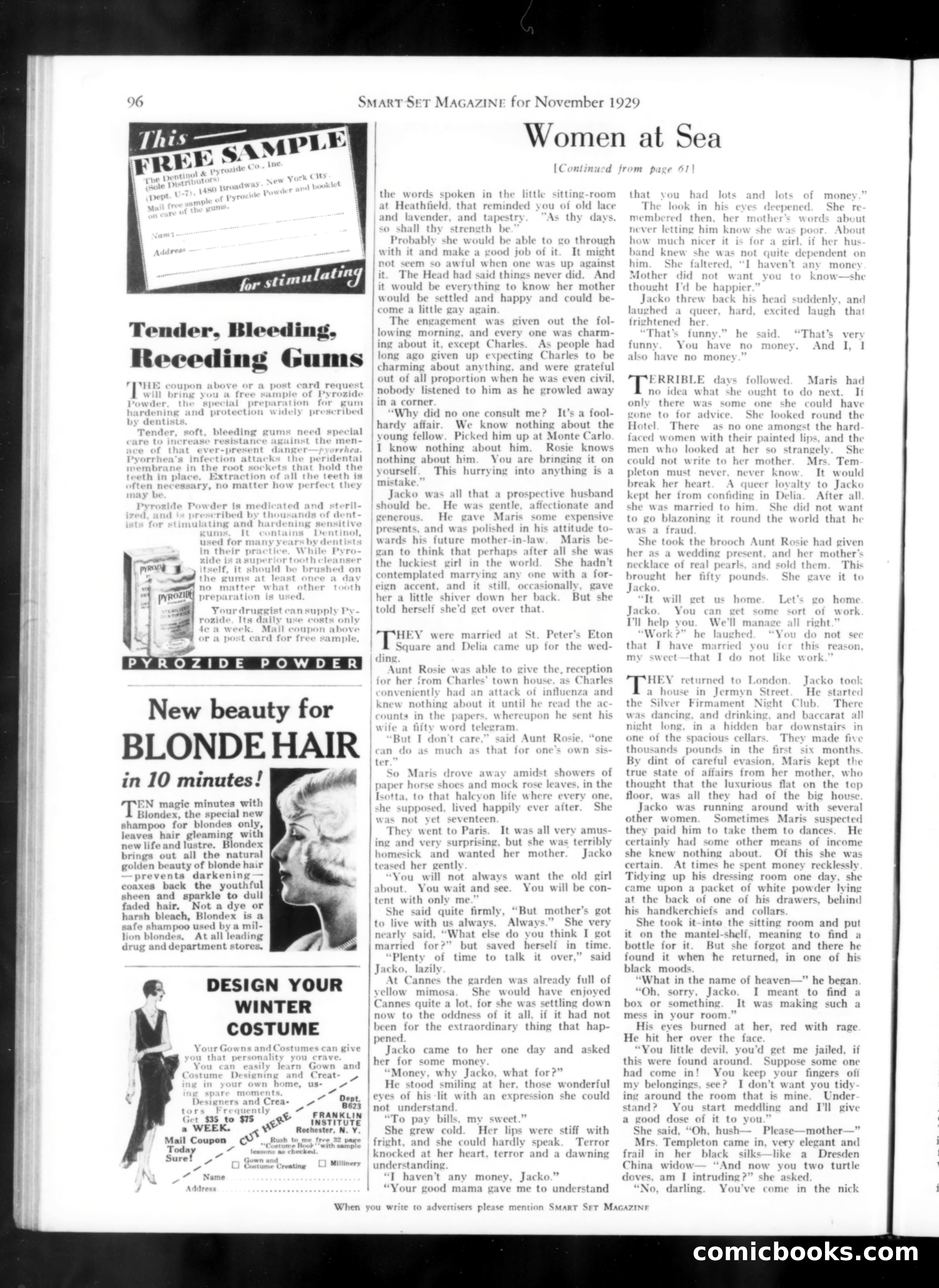 Smart Set, November 1929 — page 98 of 140