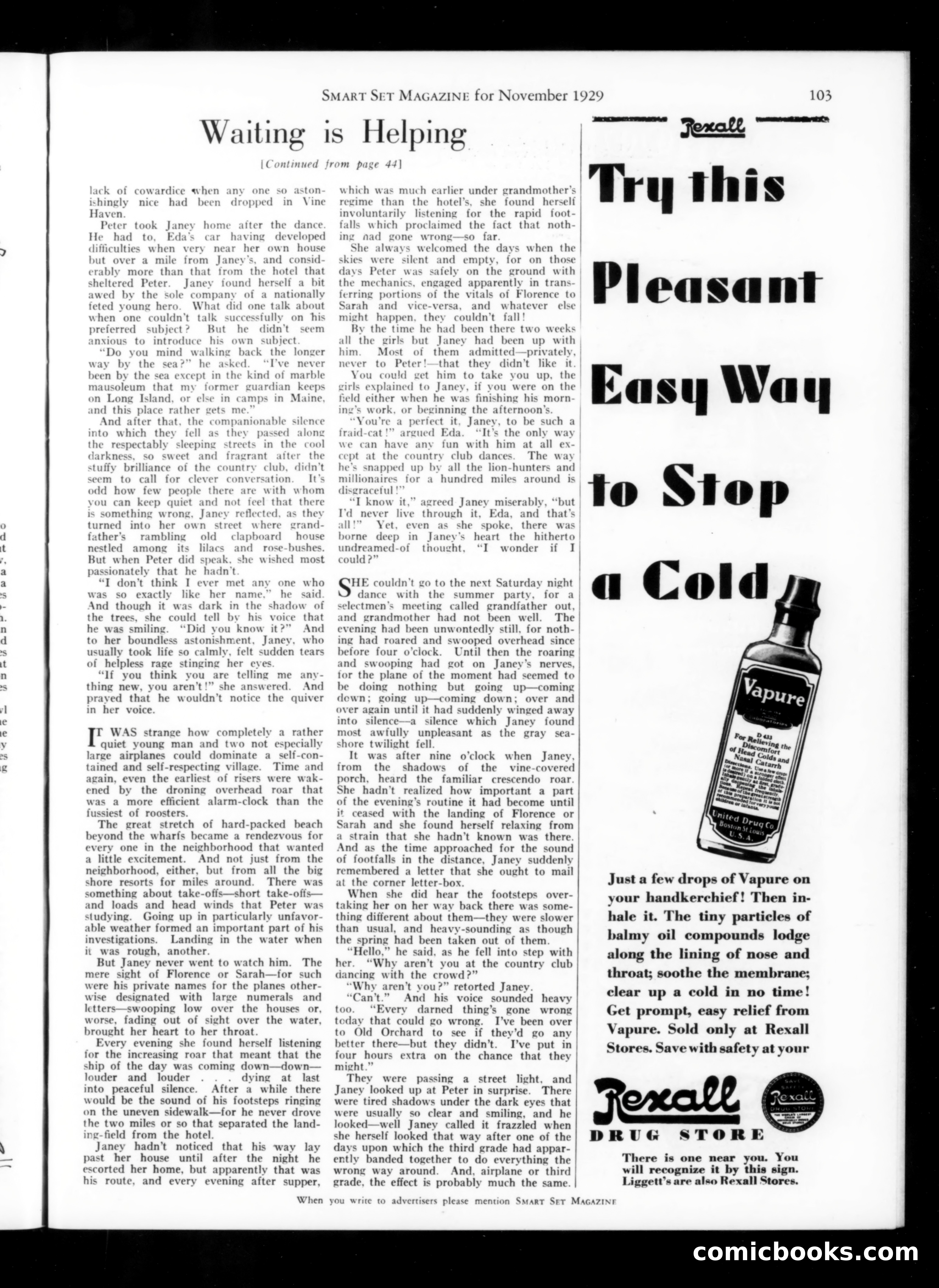 Smart Set, November 1929 — page 105 of 140
