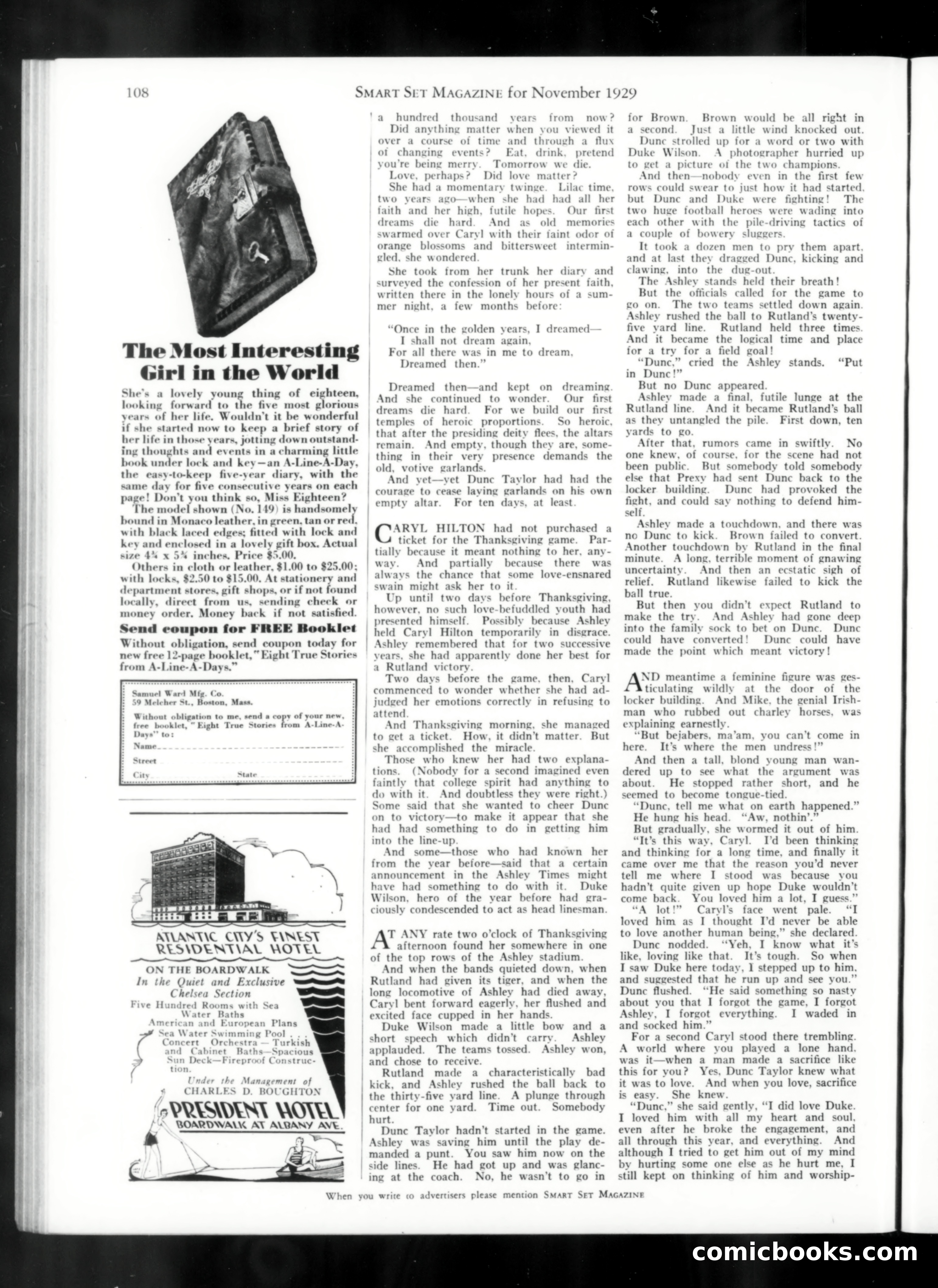 Smart Set, November 1929 — page 110 of 140