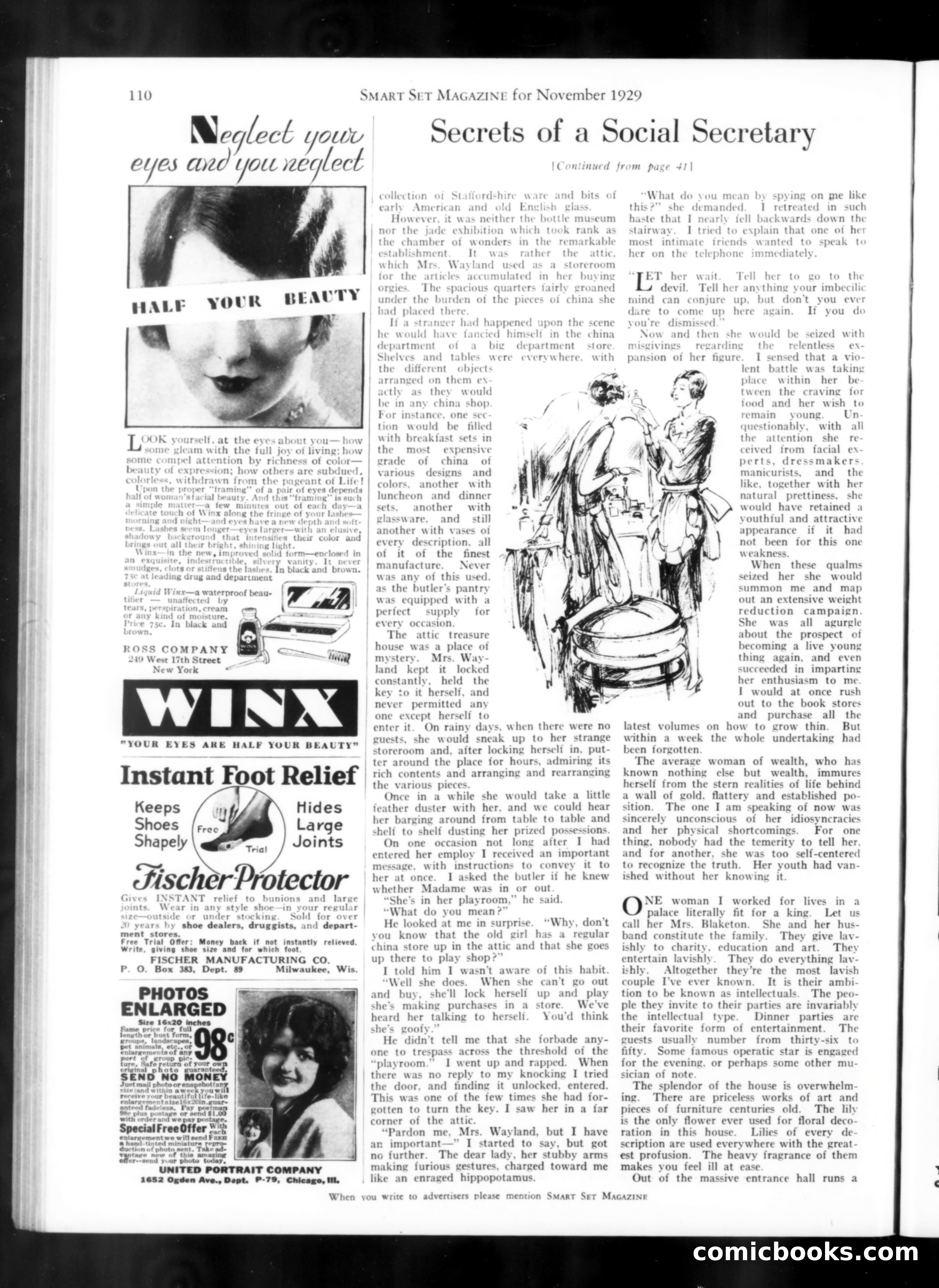 Smart Set, November 1929 — page 112 of 140