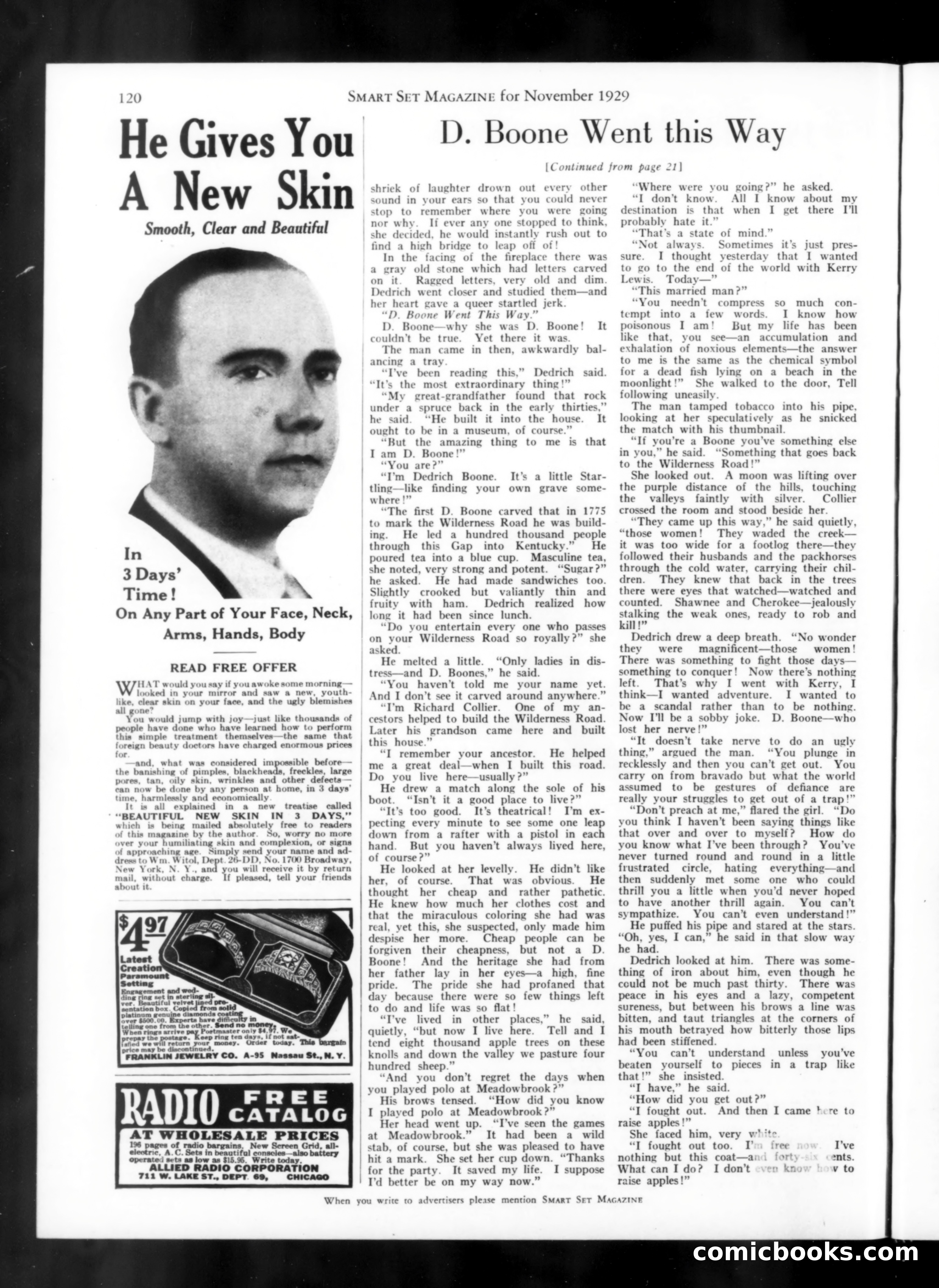 Smart Set, November 1929 — page 122 of 140