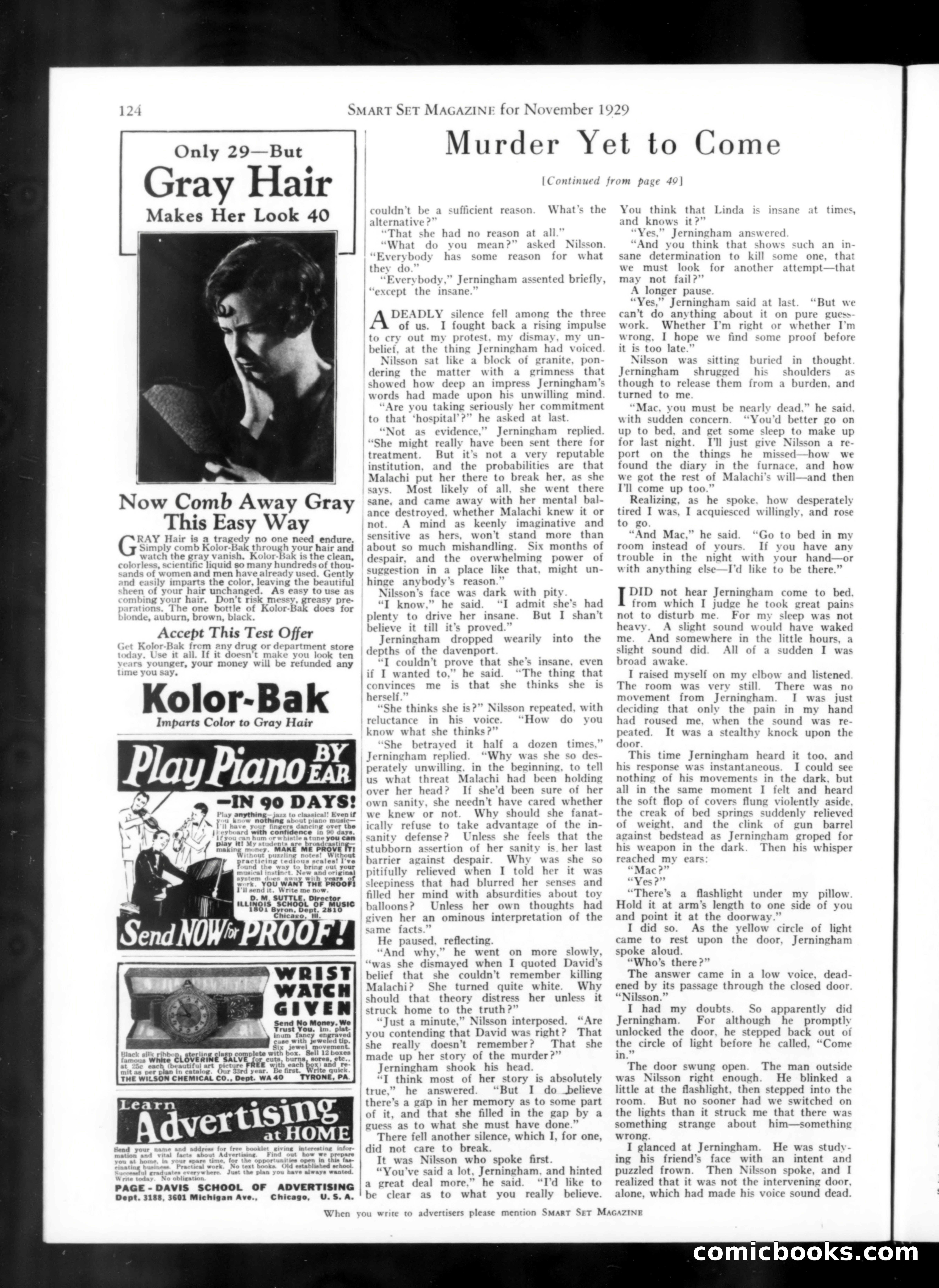 Smart Set, November 1929 — page 126 of 140