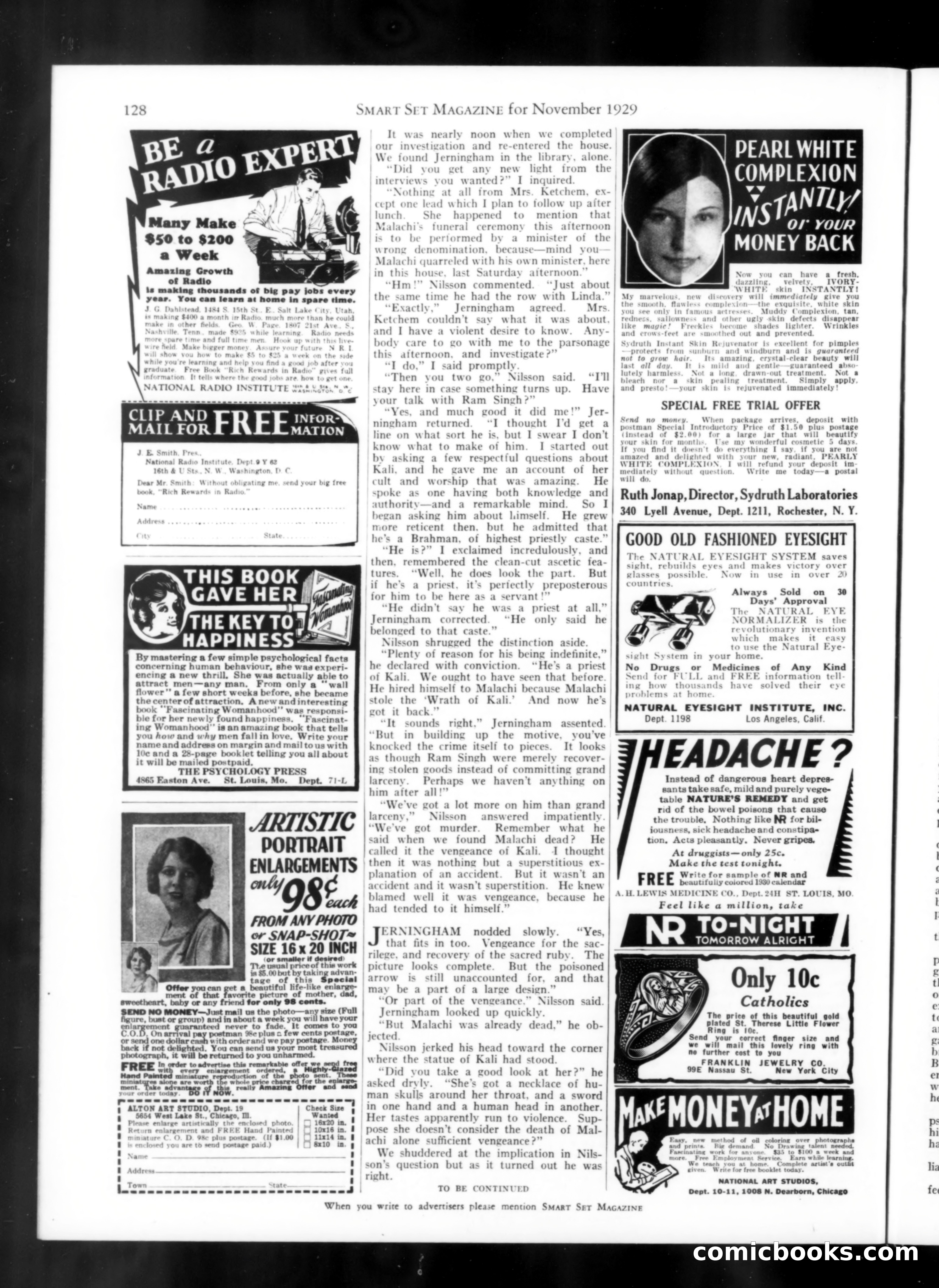Smart Set, November 1929 — page 130 of 140