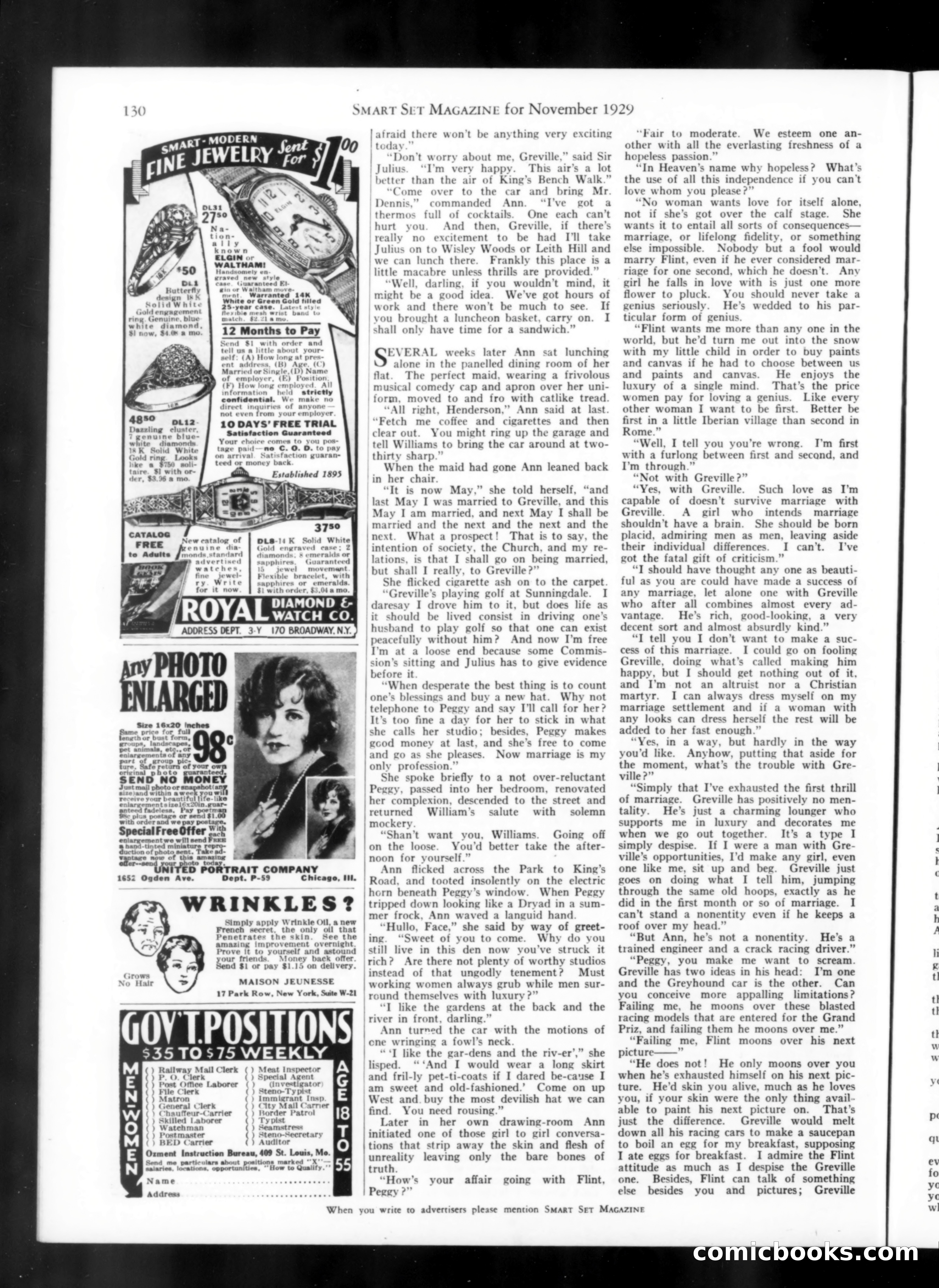 Smart Set, November 1929 — page 132 of 140
