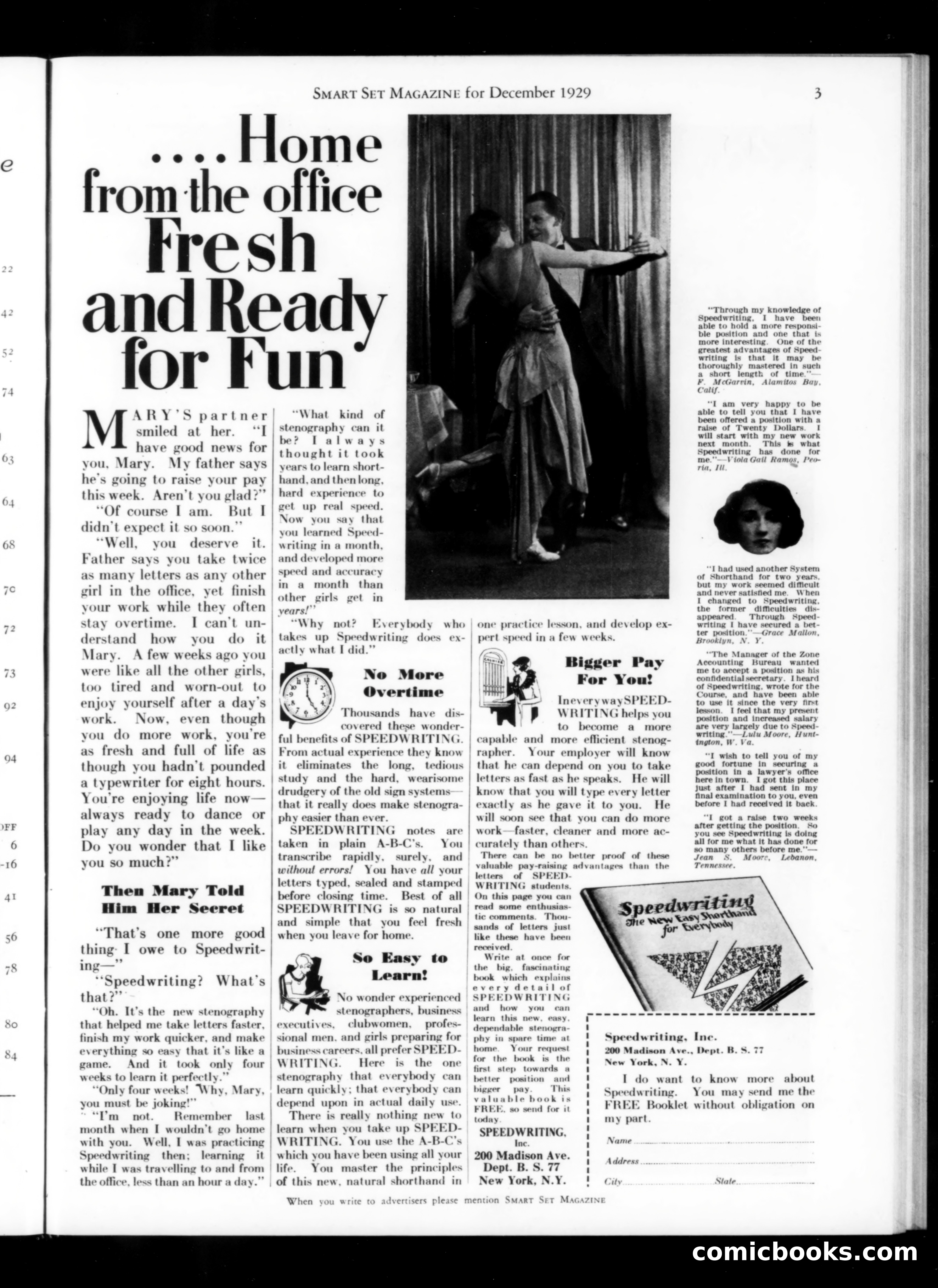 Smart Set, December 1929 — page 5 of 140