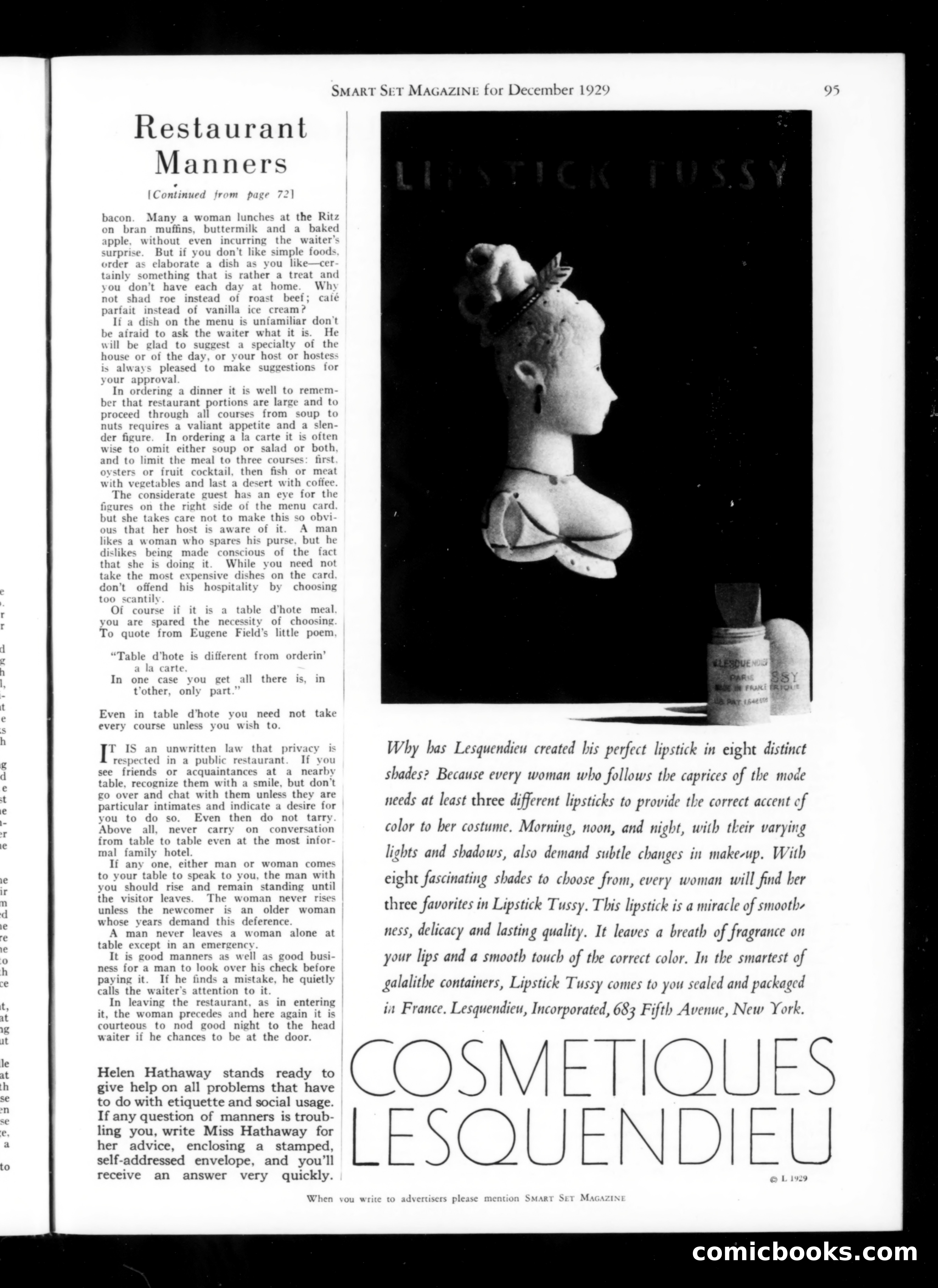 Smart Set, December 1929 — page 97 of 140