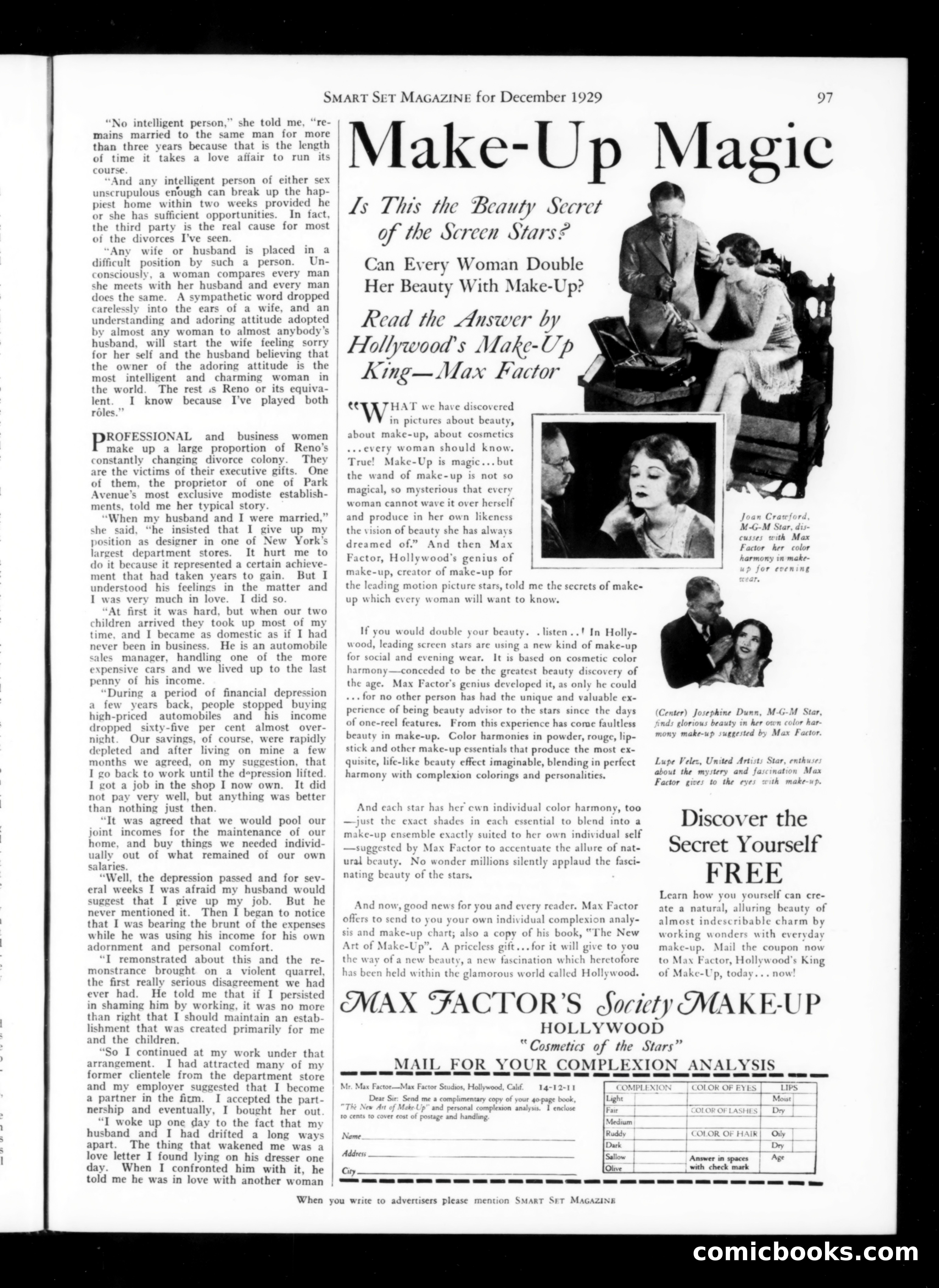 Smart Set, December 1929 — page 99 of 140